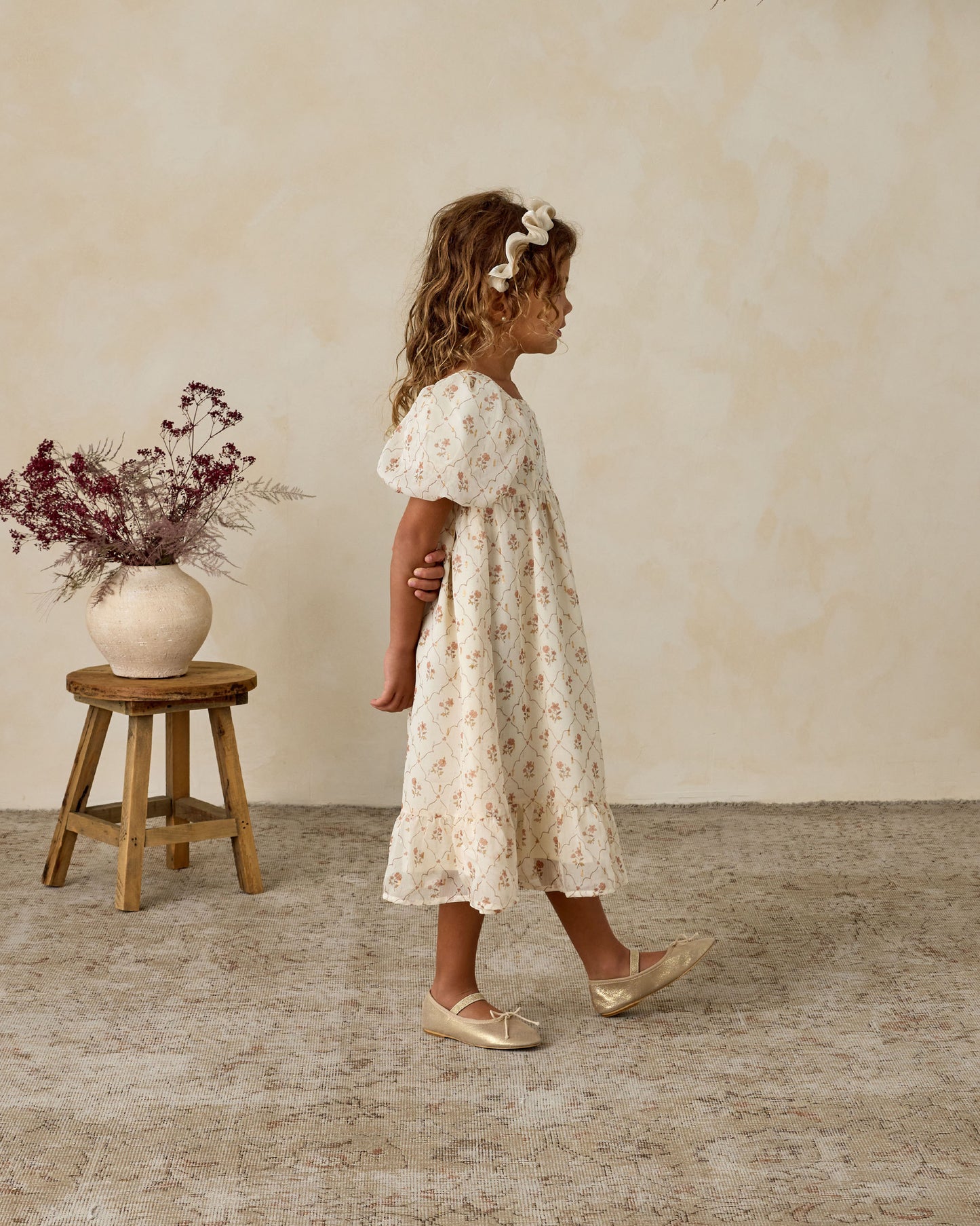 Gathered Headband | Ecru - Rylee + Cru | Kids Clothes | Trendy Baby Clothes | Modern Infant Outfits |