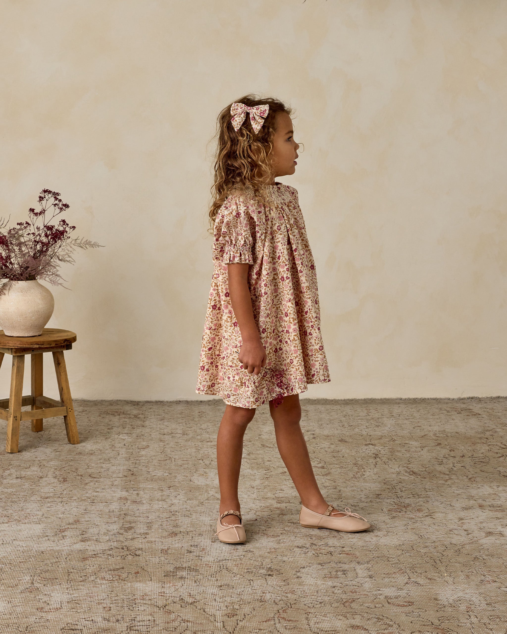 Maddie Dress | Flower Fields - Rylee + Cru | Kids Clothes | Trendy Baby Clothes | Modern Infant Outfits |