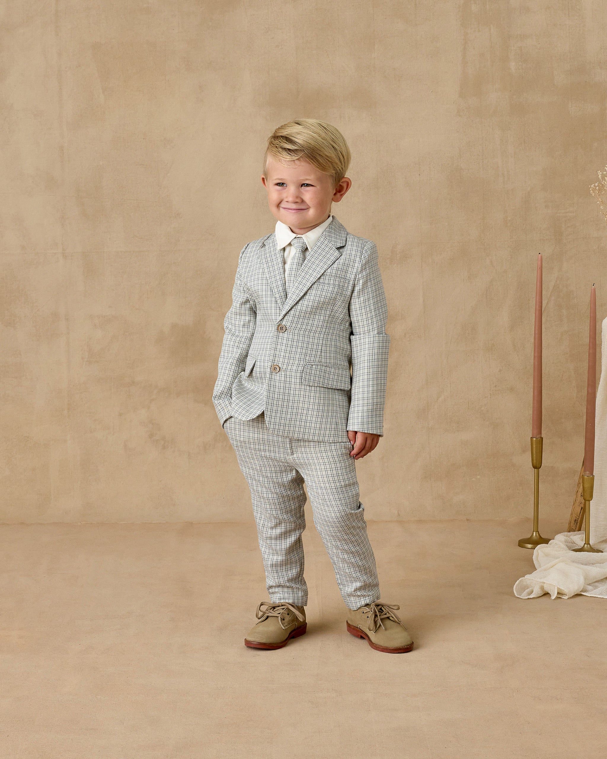 Sebastian Pant | French Blue - Rylee + Cru | Kids Clothes | Trendy Baby Clothes | Modern Infant Outfits |