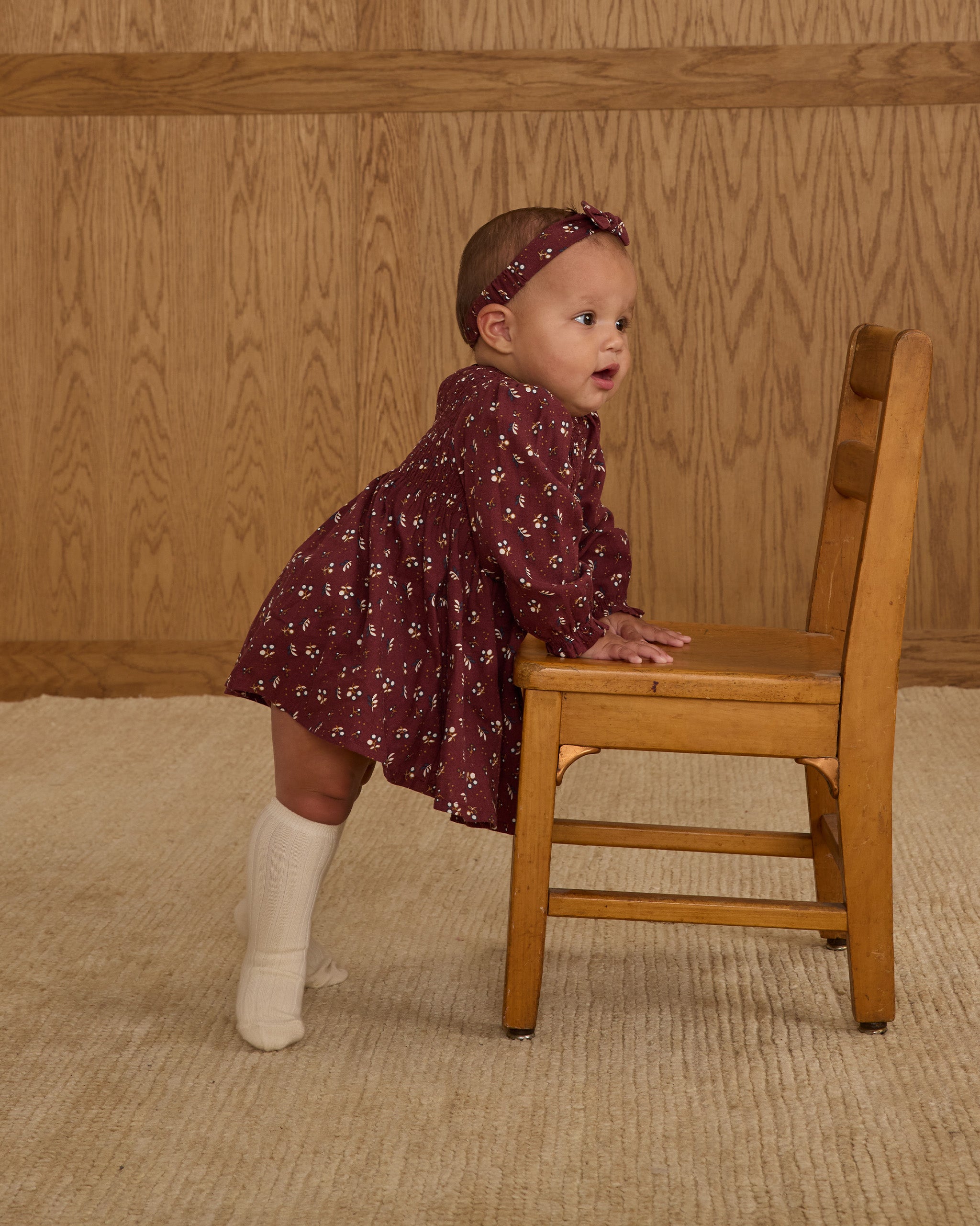 Capri Dress || Harvest Berry - Rylee + Cru | Kids Clothes | Trendy Baby Clothes | Modern Infant Outfits |