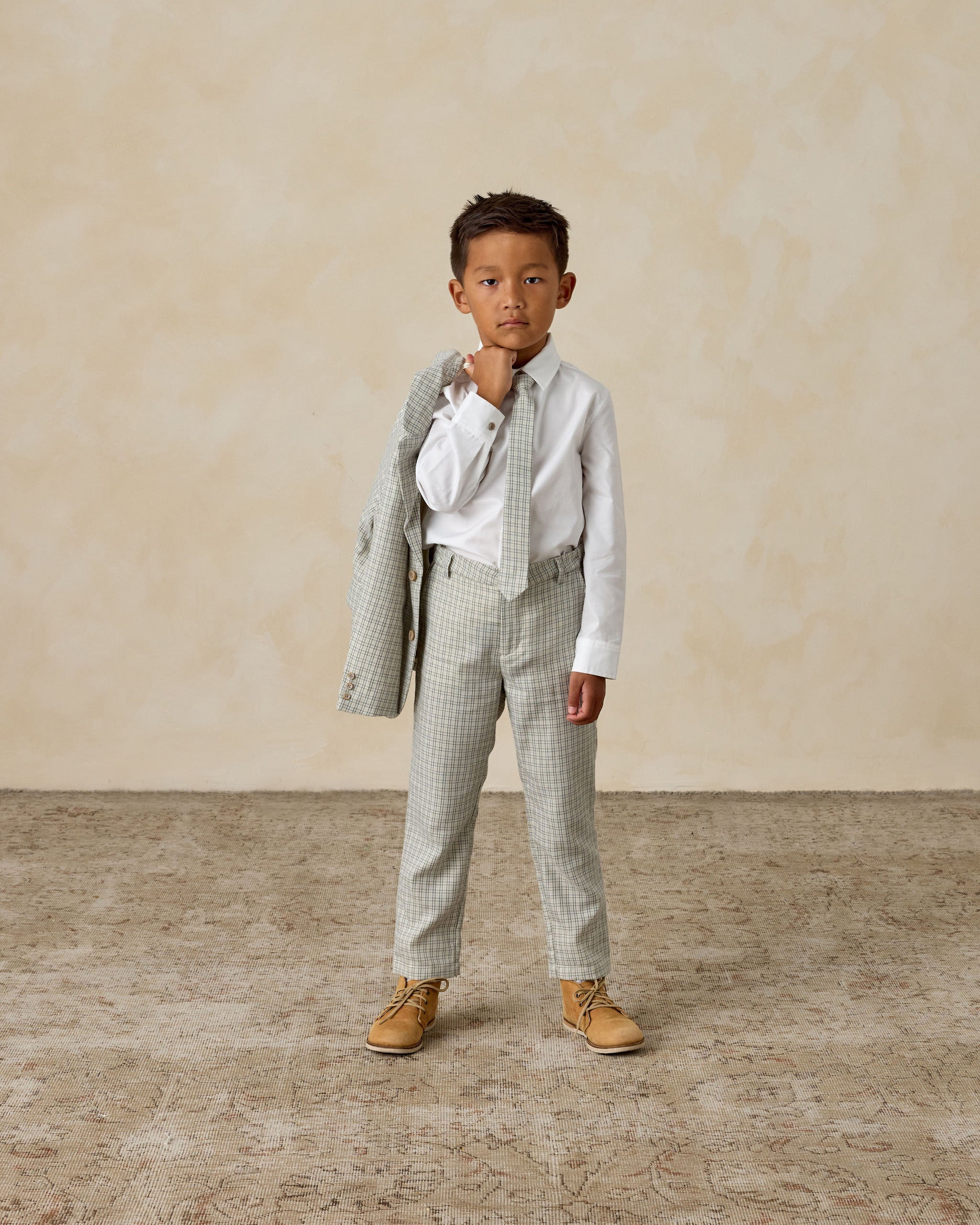 Sebastian Pant | French Blue - Rylee + Cru | Kids Clothes | Trendy Baby Clothes | Modern Infant Outfits |