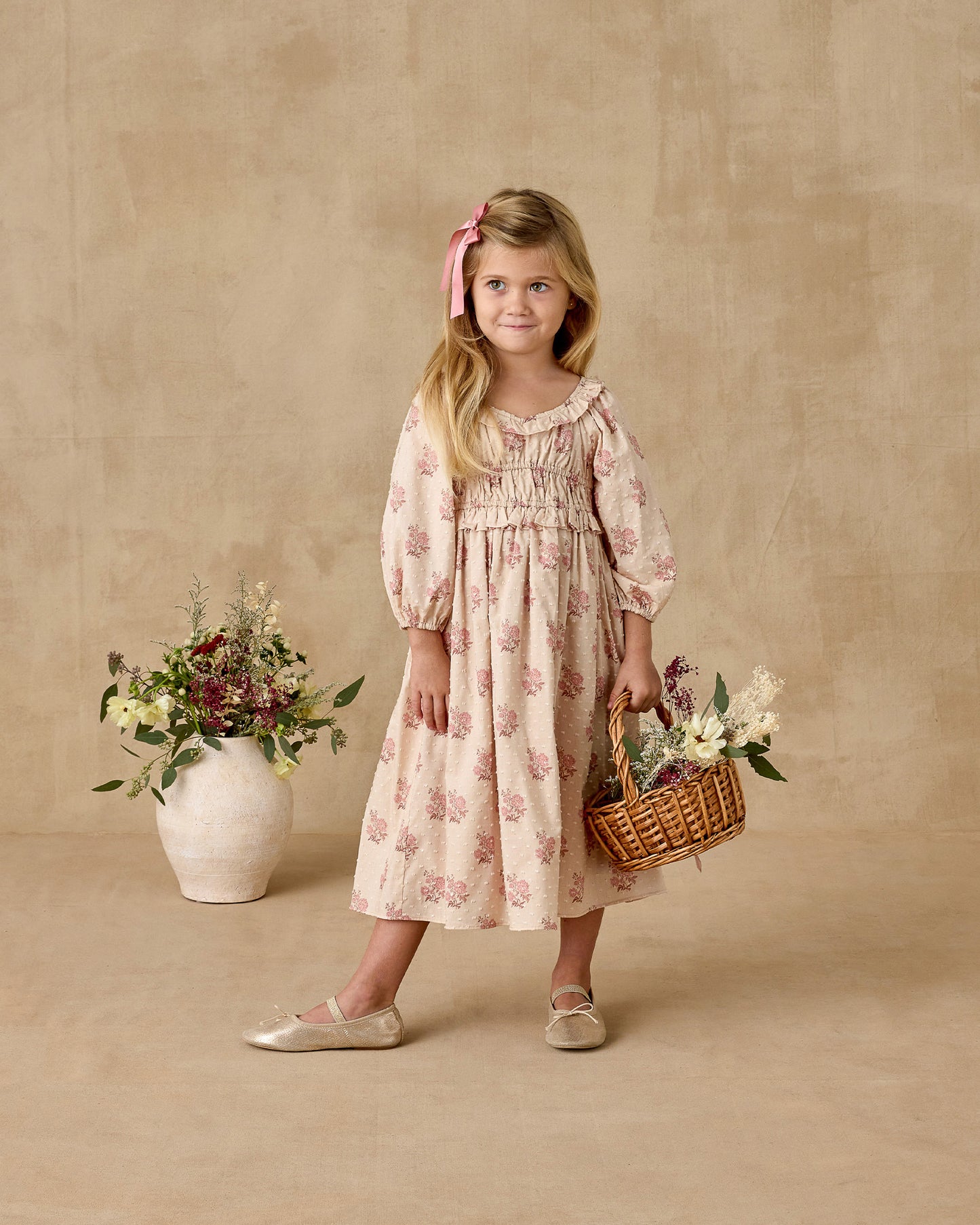 Junie Dress | Posey - Rylee + Cru | Kids Clothes | Trendy Baby Clothes | Modern Infant Outfits |