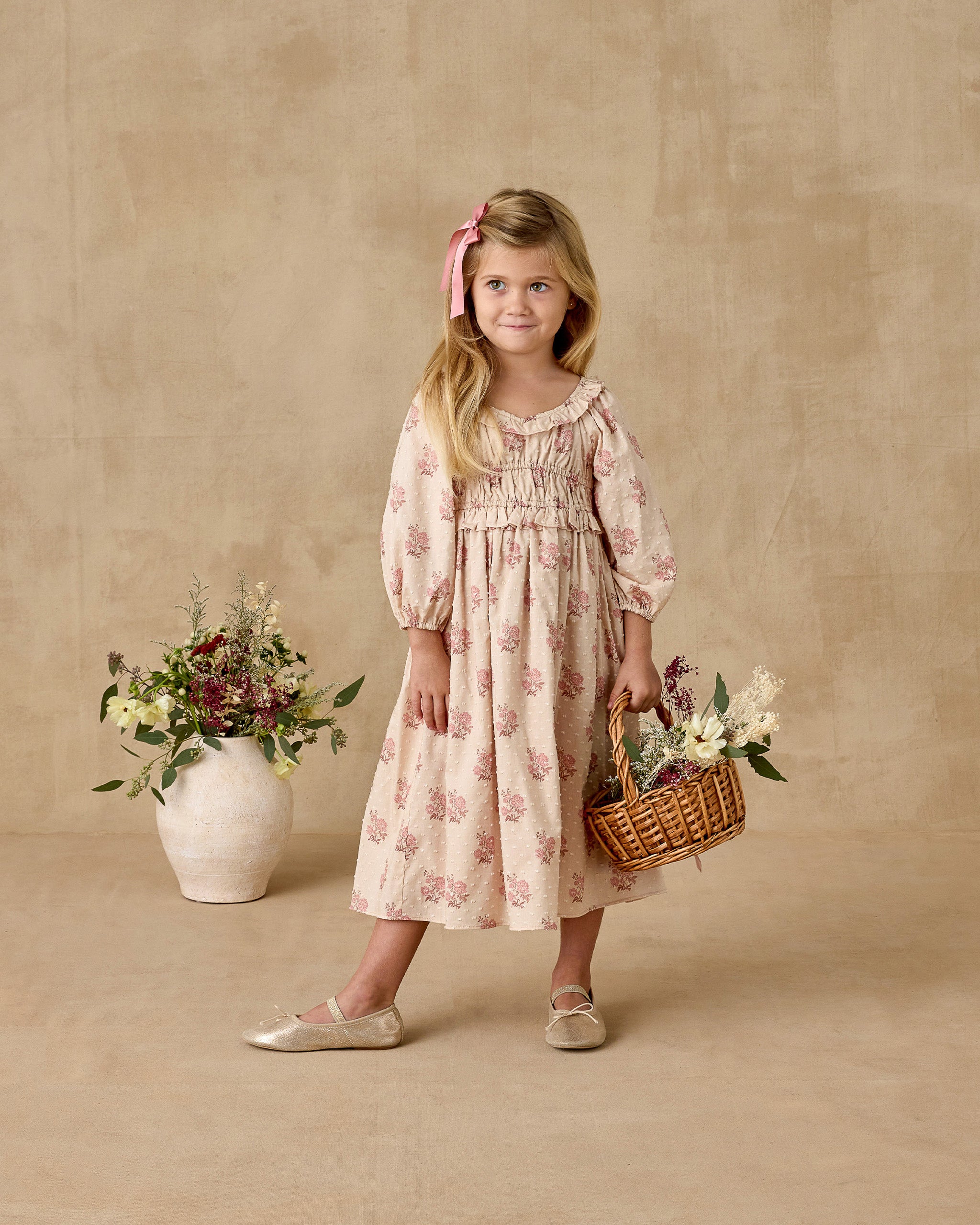 Junie Dress | Posey - Rylee + Cru | Kids Clothes | Trendy Baby Clothes | Modern Infant Outfits |