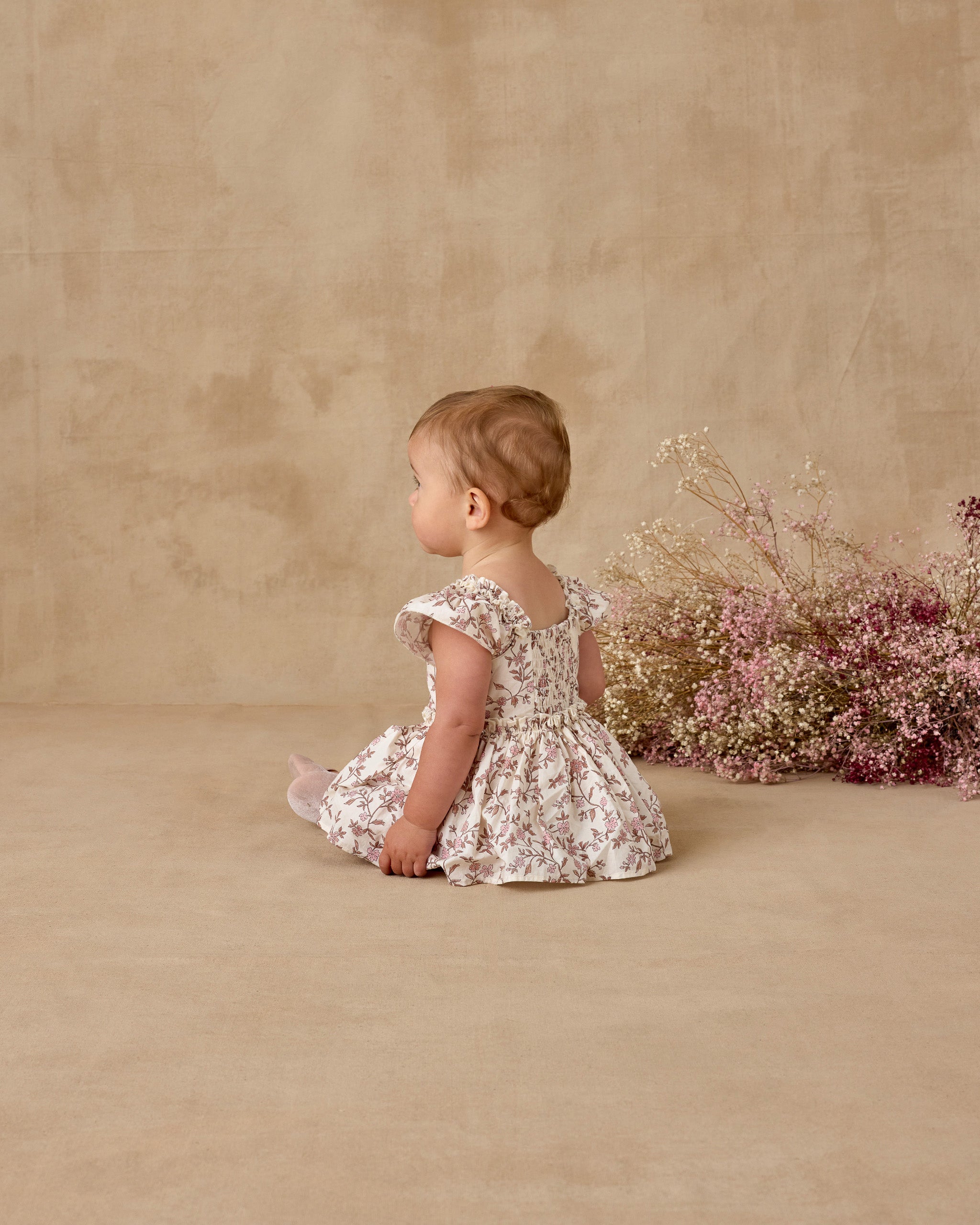 Margot Romper | Rose Meadow - Rylee + Cru | Kids Clothes | Trendy Baby Clothes | Modern Infant Outfits |