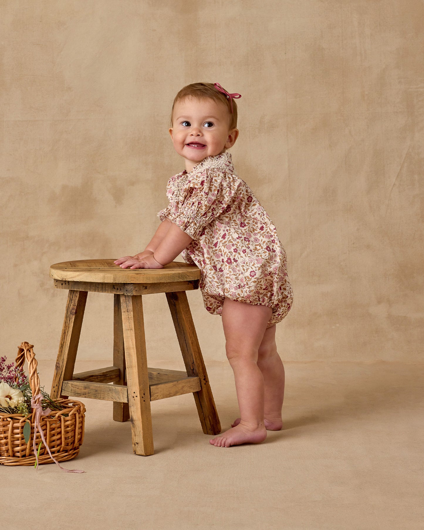 Maddie Romper | Flower Fields - Rylee + Cru | Kids Clothes | Trendy Baby Clothes | Modern Infant Outfits |