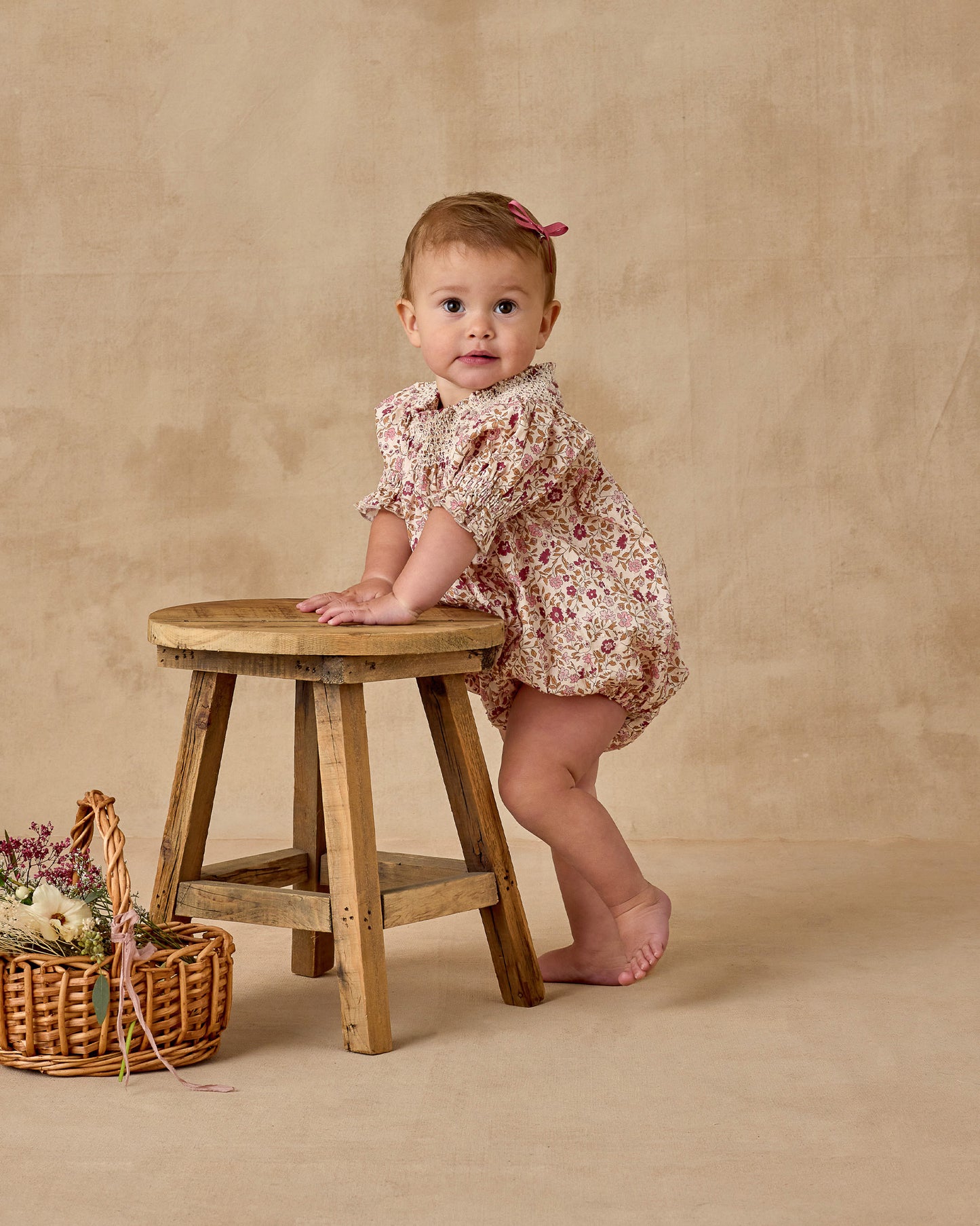 Maddie Romper | Flower Fields - Rylee + Cru | Kids Clothes | Trendy Baby Clothes | Modern Infant Outfits |