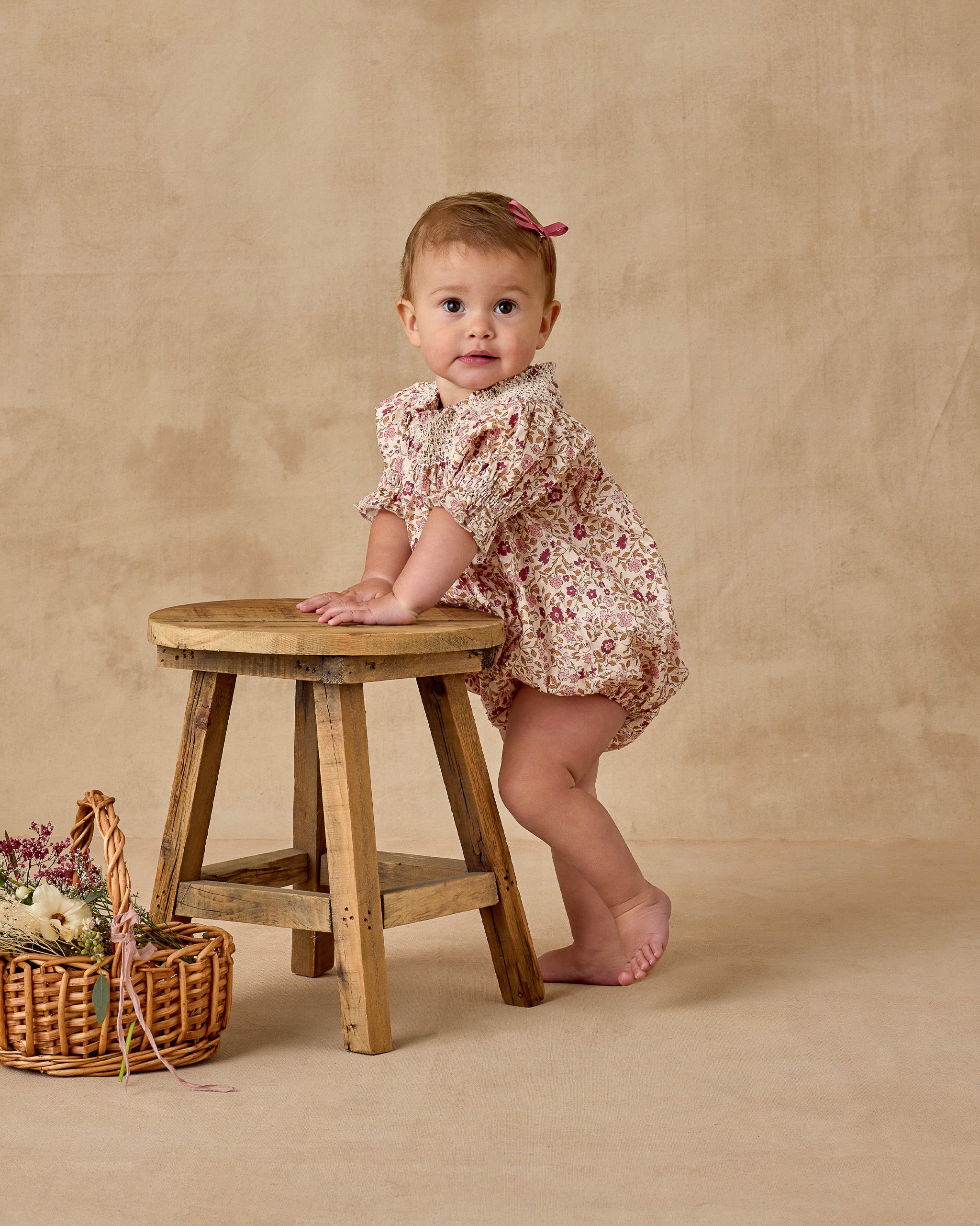 Maddie Romper | Flower Fields - Rylee + Cru | Kids Clothes | Trendy Baby Clothes | Modern Infant Outfits |
