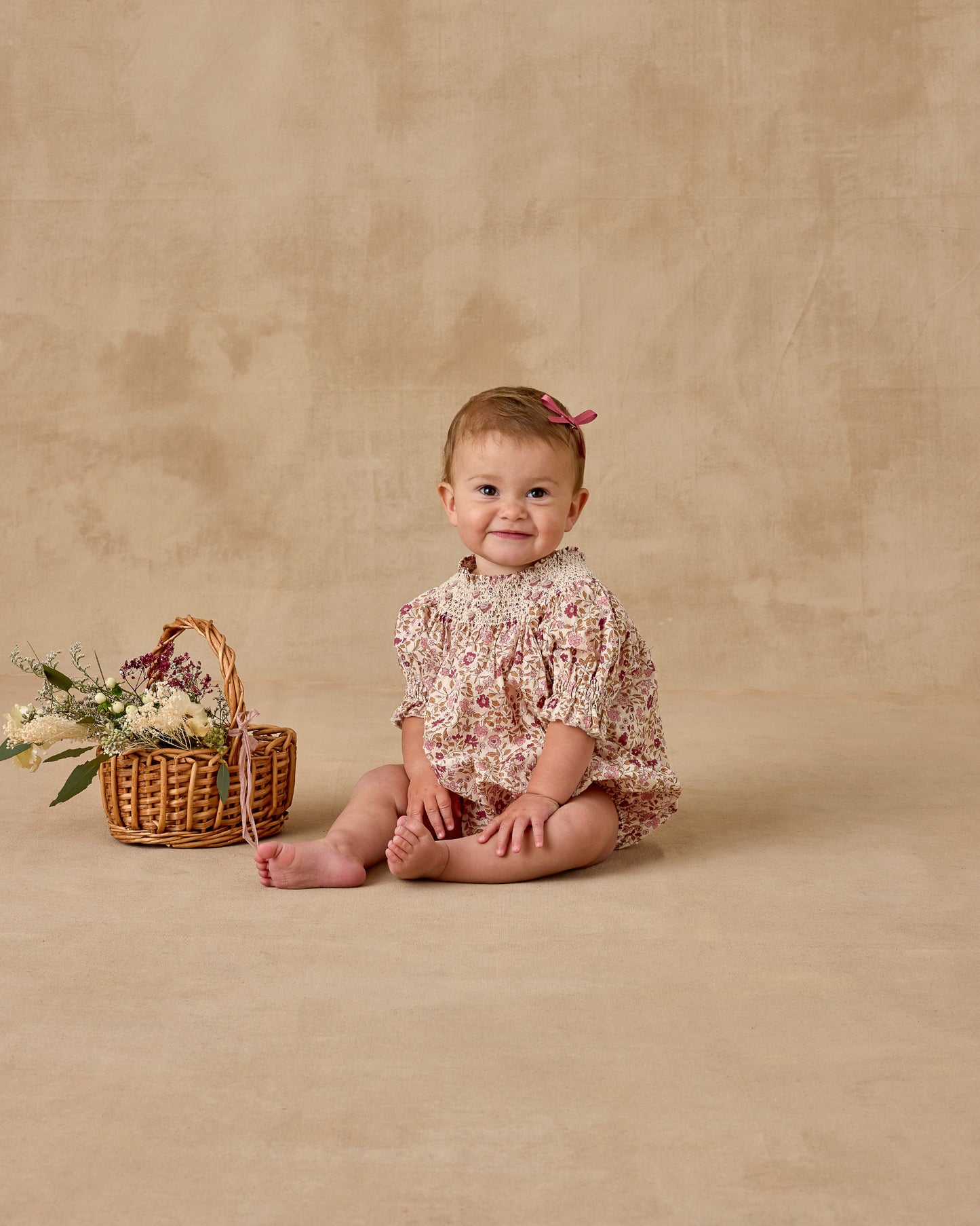 Maddie Romper | Flower Fields - Rylee + Cru | Kids Clothes | Trendy Baby Clothes | Modern Infant Outfits |