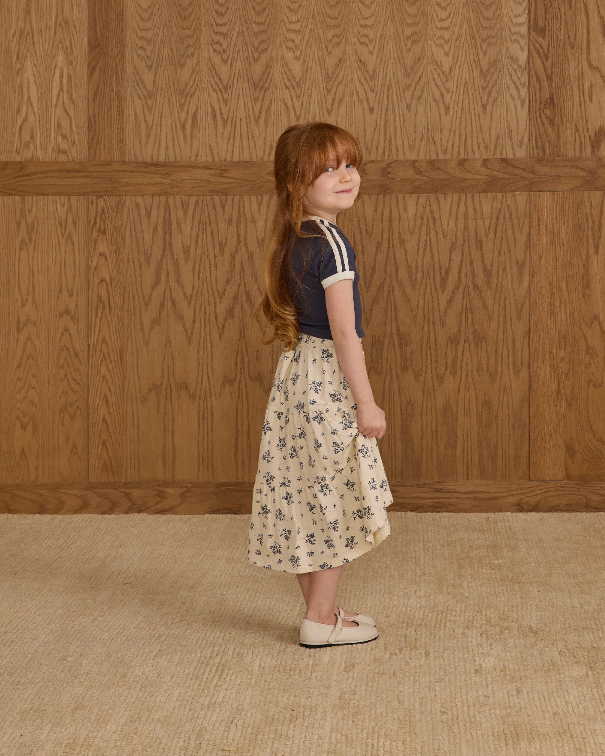 Baby Tee || Navy - Rylee + Cru | Kids Clothes | Trendy Baby Clothes | Modern Infant Outfits |