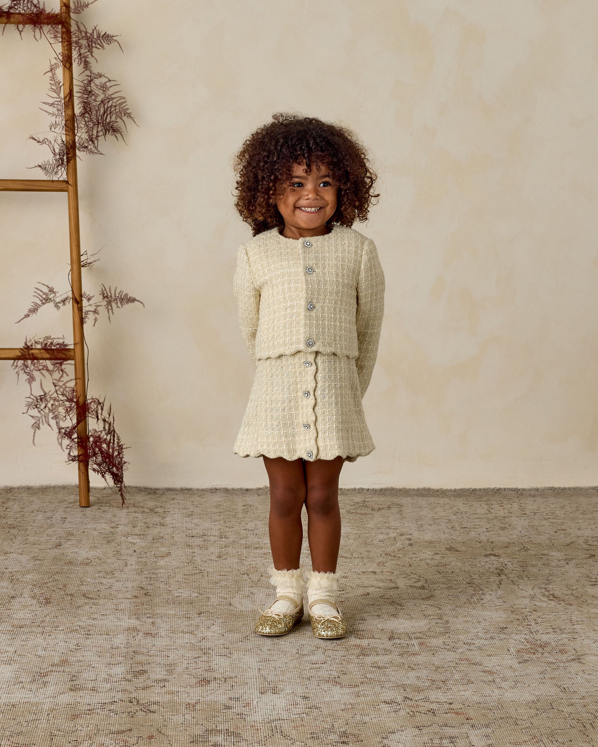 Tweed Jacket | Ecru – Noralee