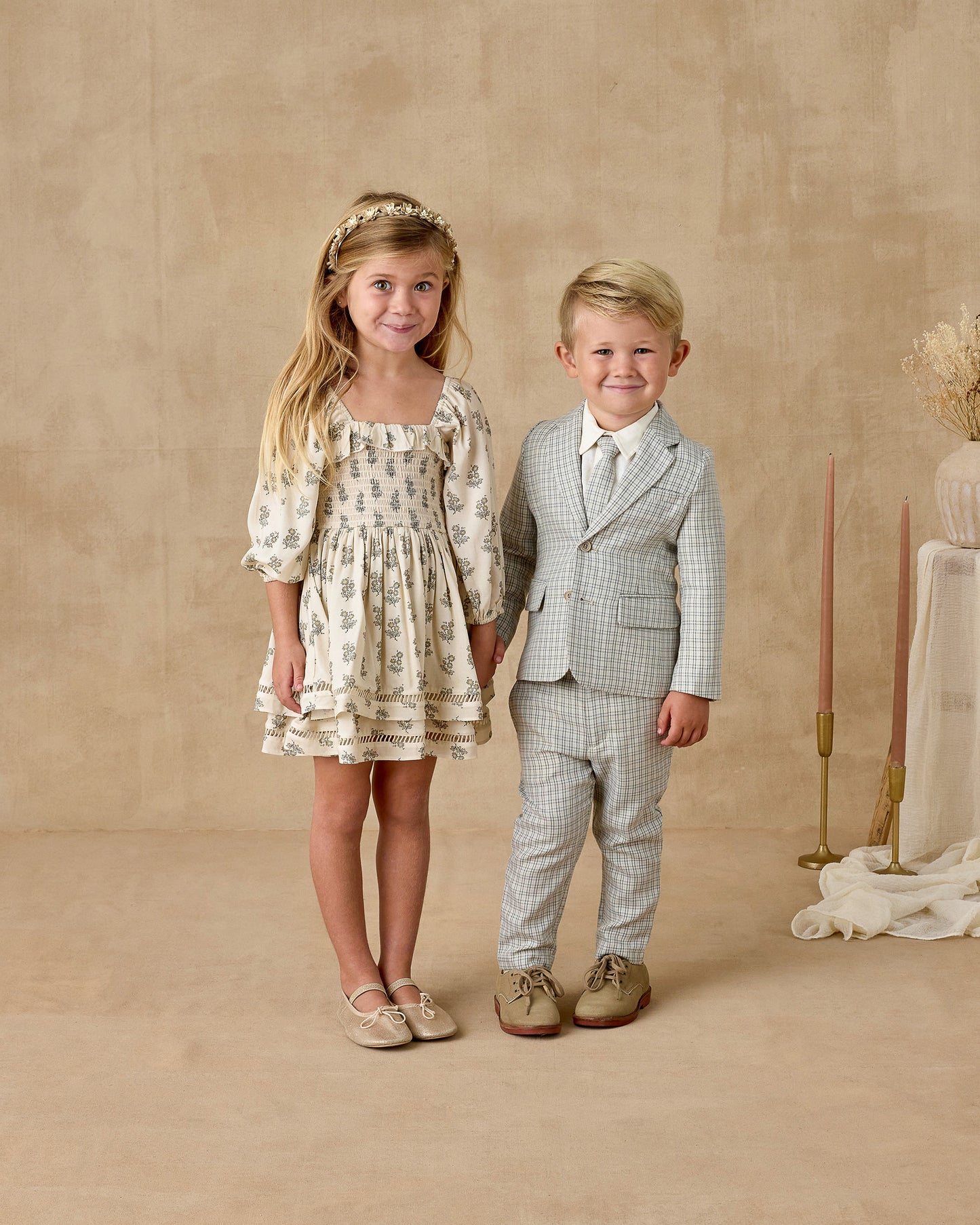 Elodie Dress | French Bouquet - Rylee + Cru | Kids Clothes | Trendy Baby Clothes | Modern Infant Outfits |