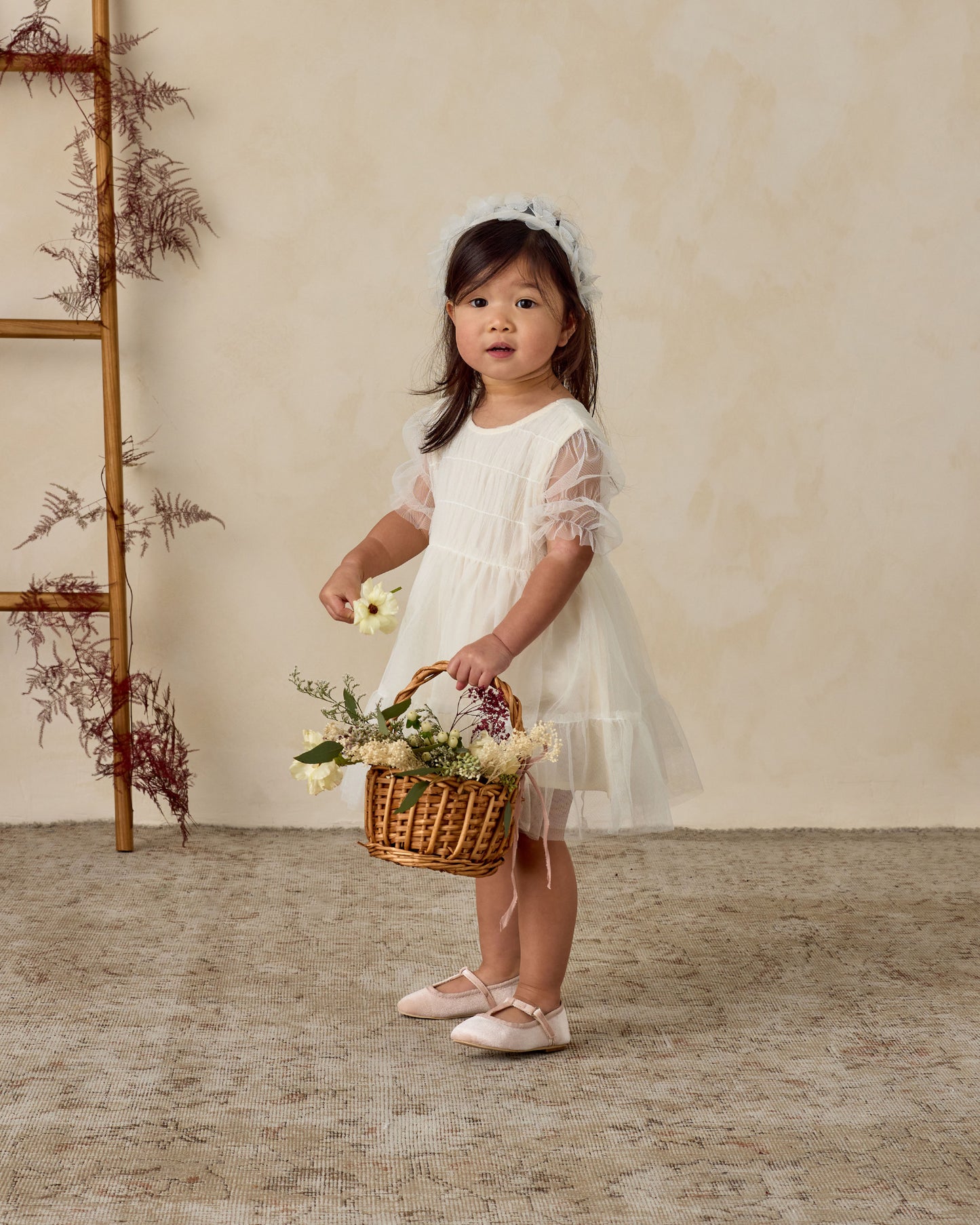 T-Strap Ballet Flats | Rose - Rylee + Cru | Kids Clothes | Trendy Baby Clothes | Modern Infant Outfits |