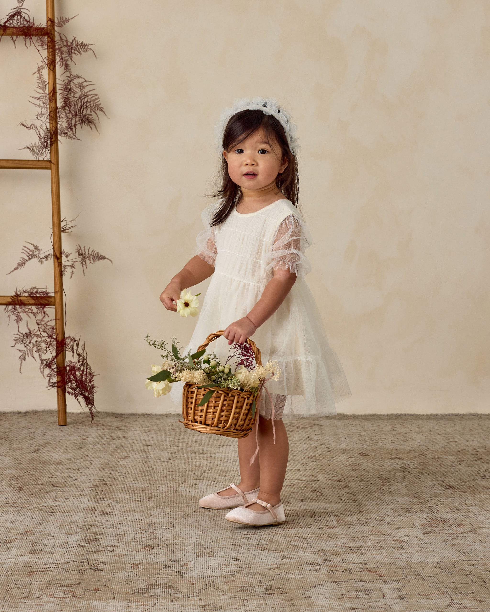 T-Strap Ballet Flats | Rose - Rylee + Cru | Kids Clothes | Trendy Baby Clothes | Modern Infant Outfits |