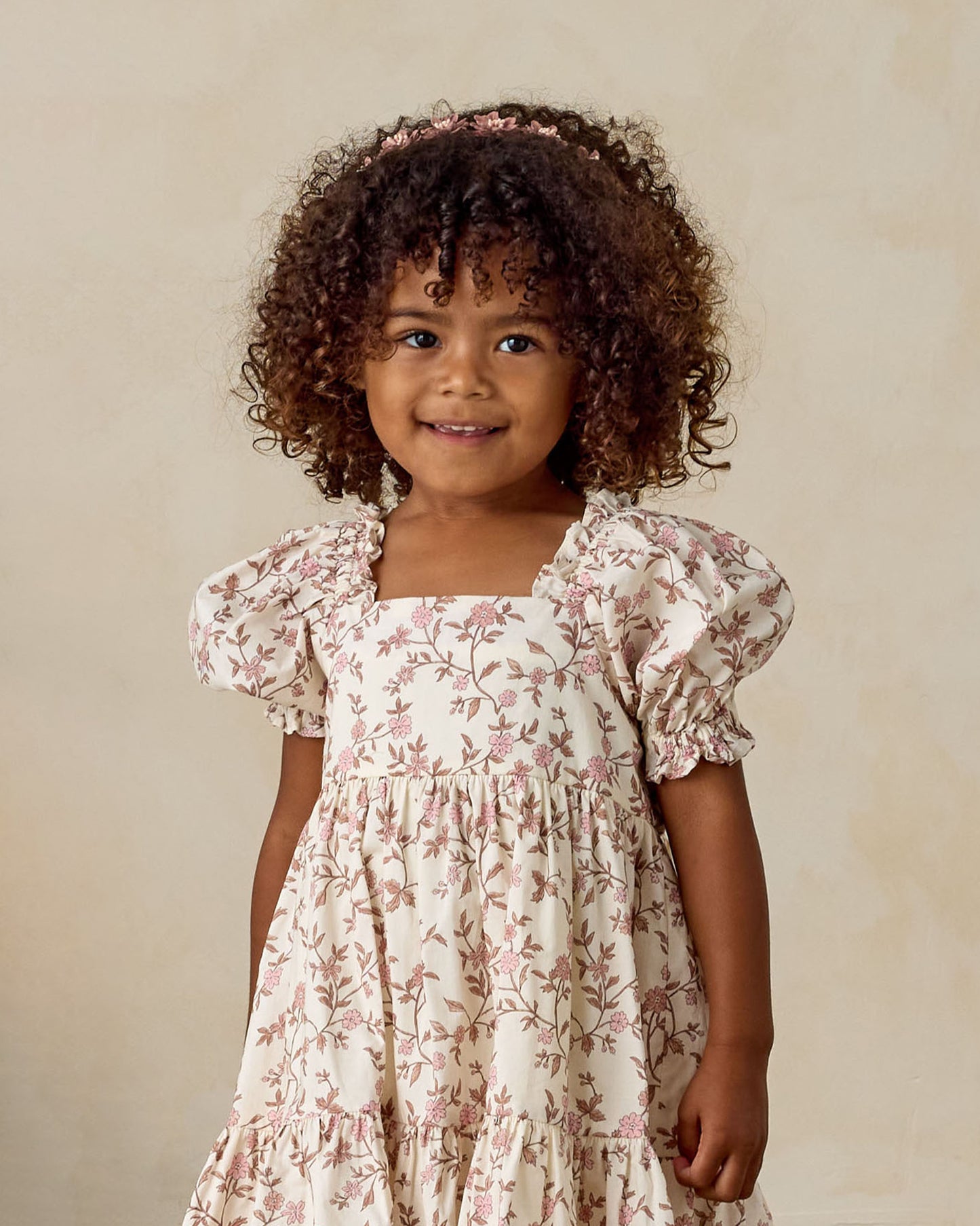 Louella Dress | Rose Meadow - Rylee + Cru | Kids Clothes | Trendy Baby Clothes | Modern Infant Outfits |