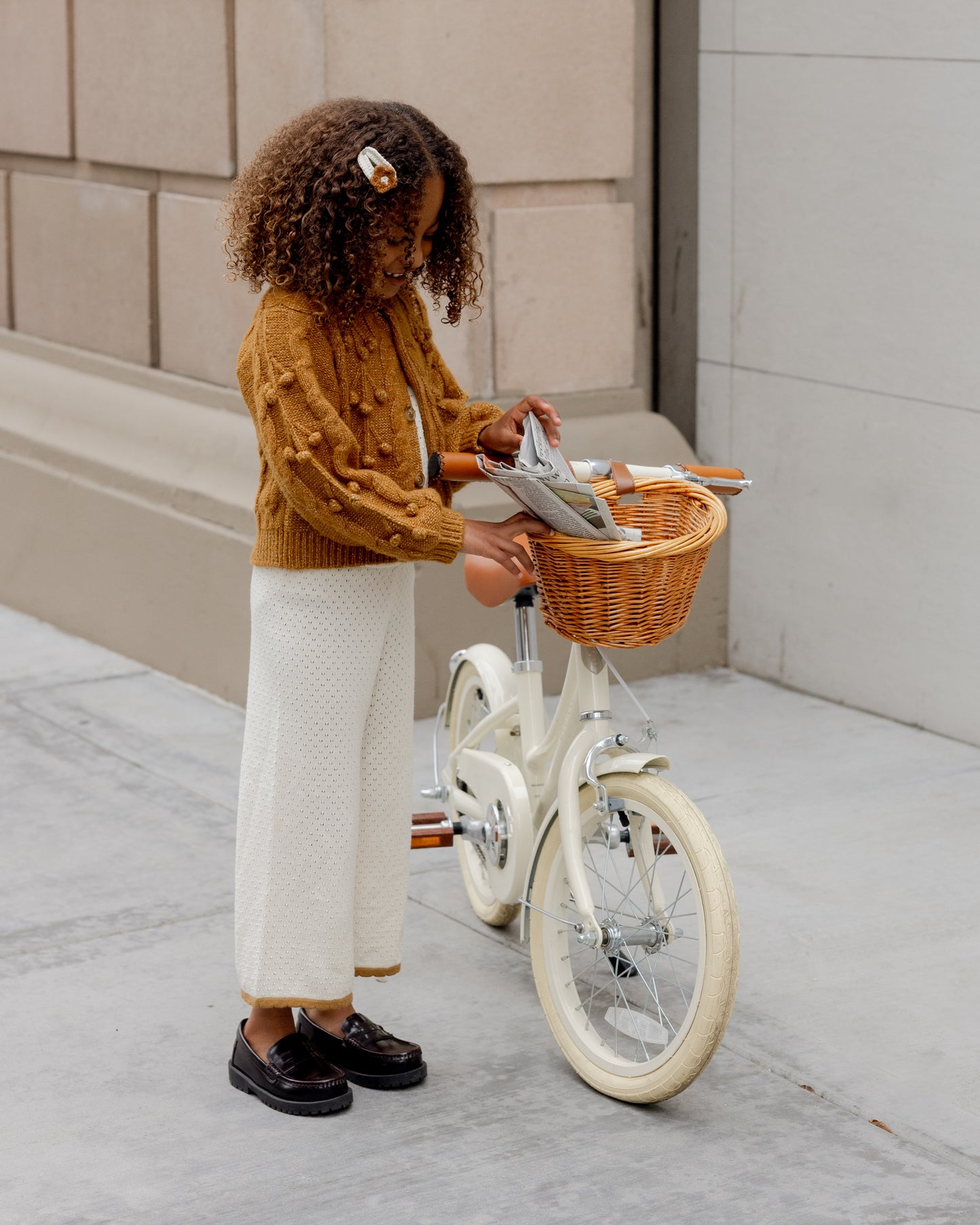 Pointelle Knit Pant || Natural - Rylee + Cru | Kids Clothes | Trendy Baby Clothes | Modern Infant Outfits |