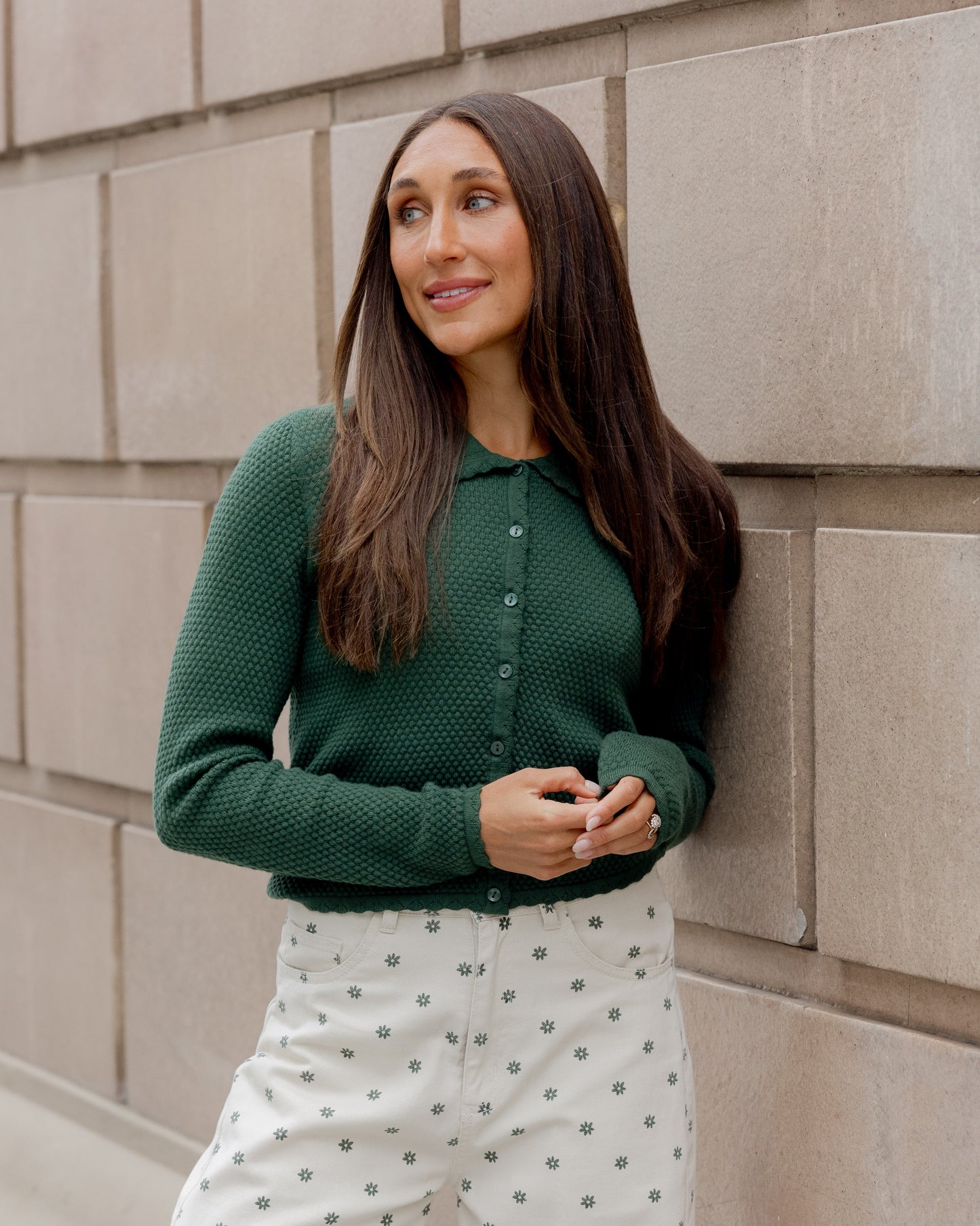 Rio Cardigan | Green - Rylee + Cru | Kids Clothes | Trendy Baby Clothes | Modern Infant Outfits |