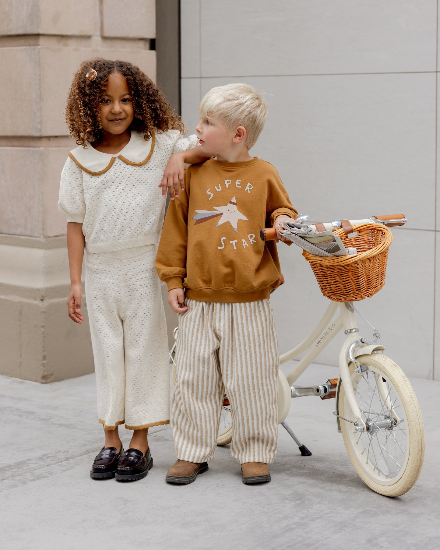 Relaxed Sweatshirt || Super Star - Rylee + Cru | Kids Clothes | Trendy Baby Clothes | Modern Infant Outfits |