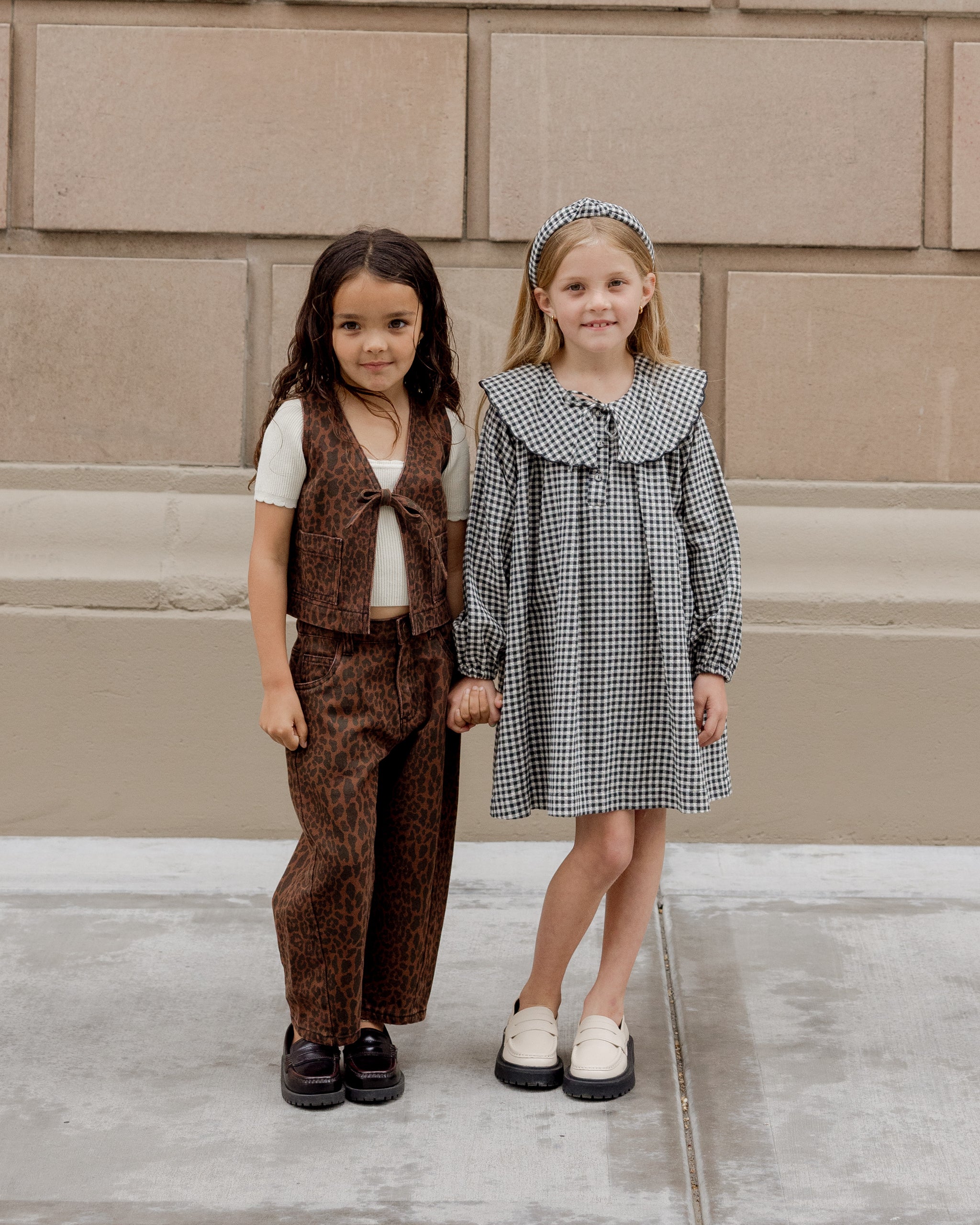 Barrel Pant || Leopard - Rylee + Cru | Kids Clothes | Trendy Baby Clothes | Modern Infant Outfits |