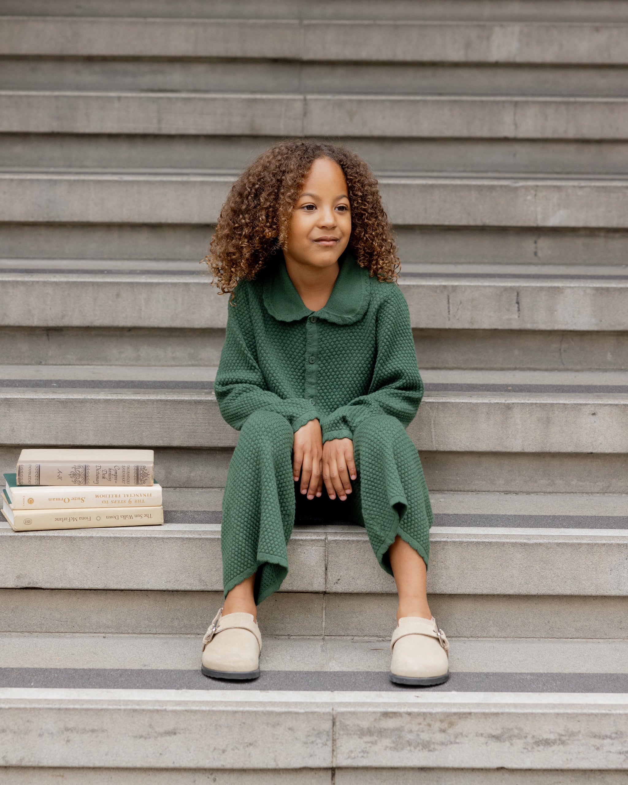 Rio Cardigan || Green - Rylee + Cru | Kids Clothes | Trendy Baby Clothes | Modern Infant Outfits |