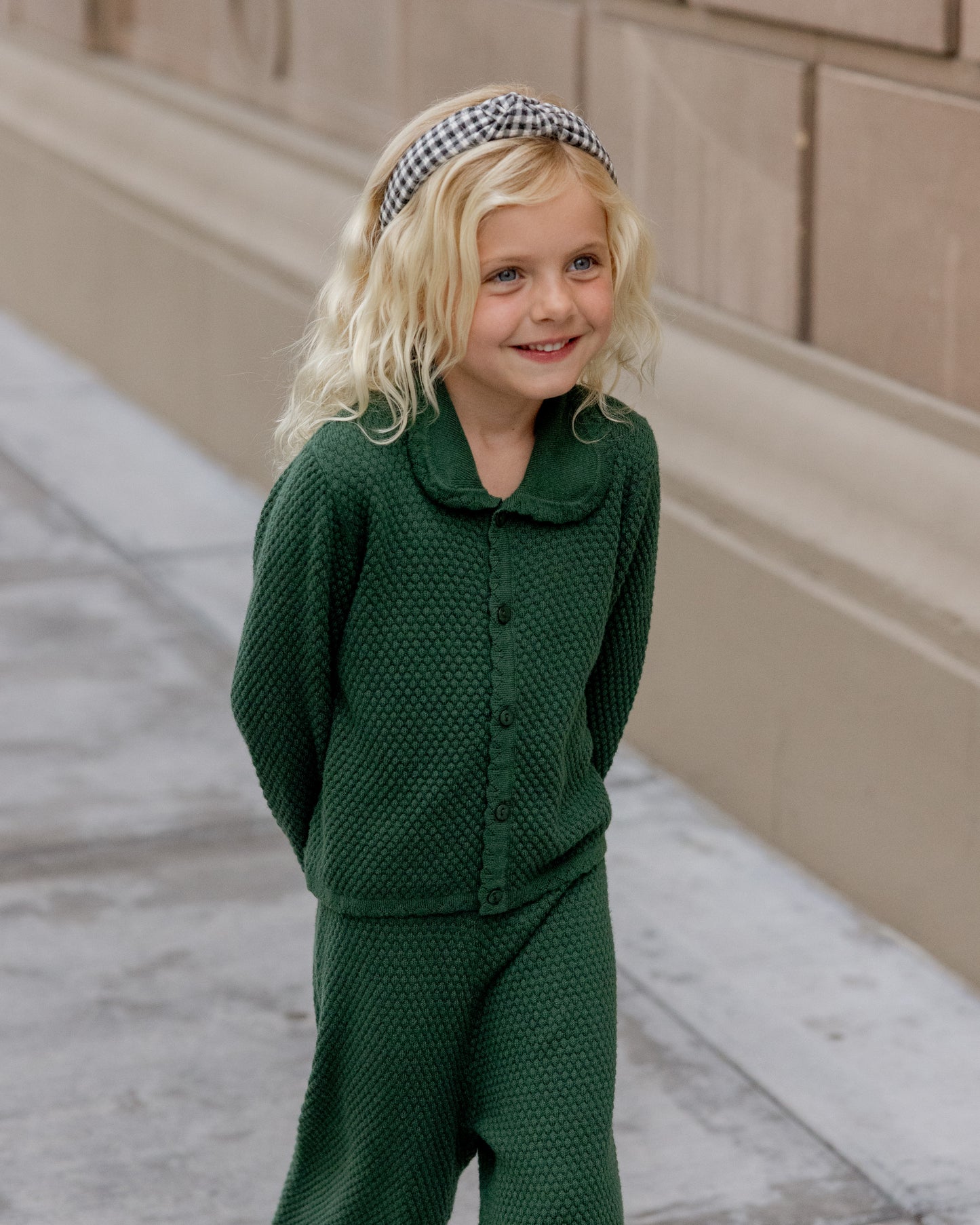 Knotted Headband || Black Gingham - Rylee + Cru | Kids Clothes | Trendy Baby Clothes | Modern Infant Outfits |