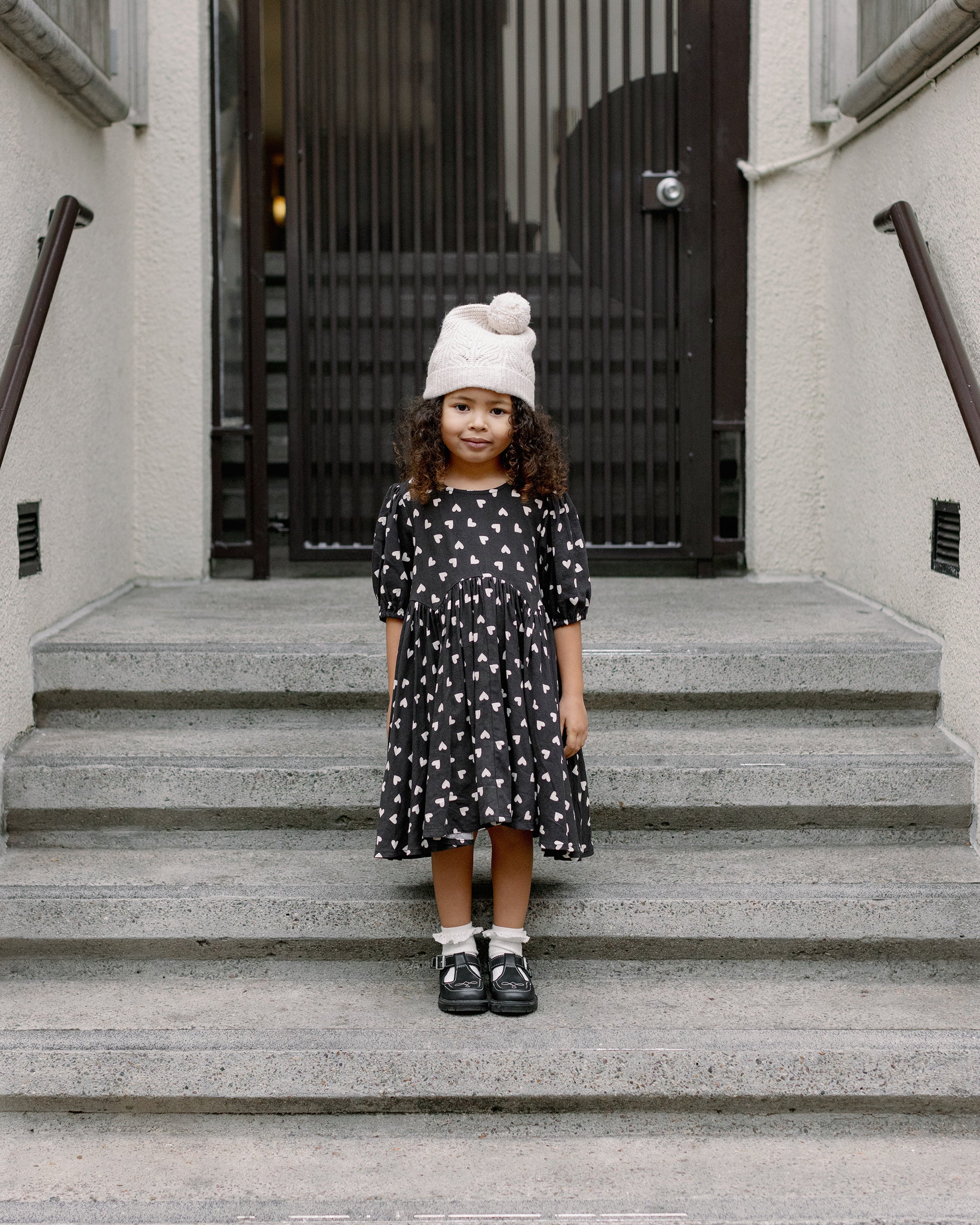 Rose Dress || Hearts - Rylee + Cru | Kids Clothes | Trendy Baby Clothes | Modern Infant Outfits |