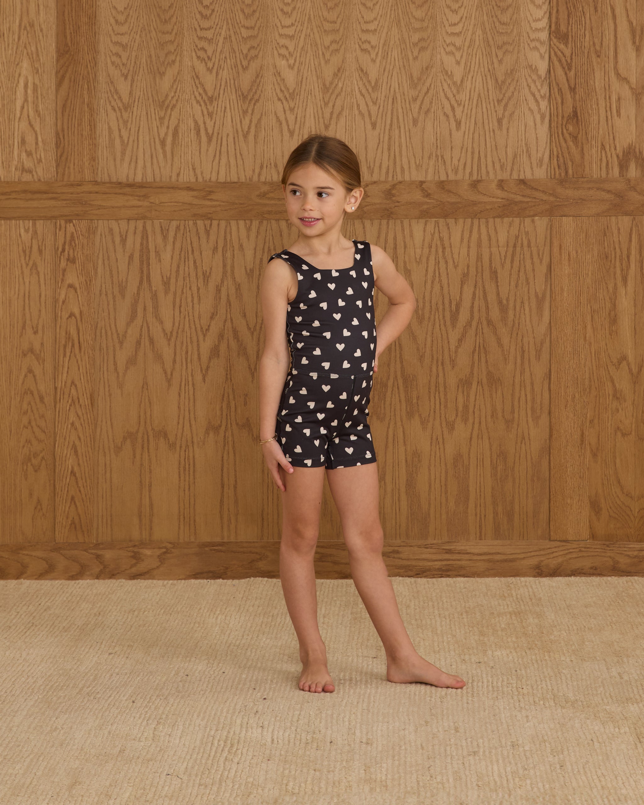 Malibu Bodysuit || Hearts - Rylee + Cru | Kids Clothes | Trendy Baby Clothes | Modern Infant Outfits |