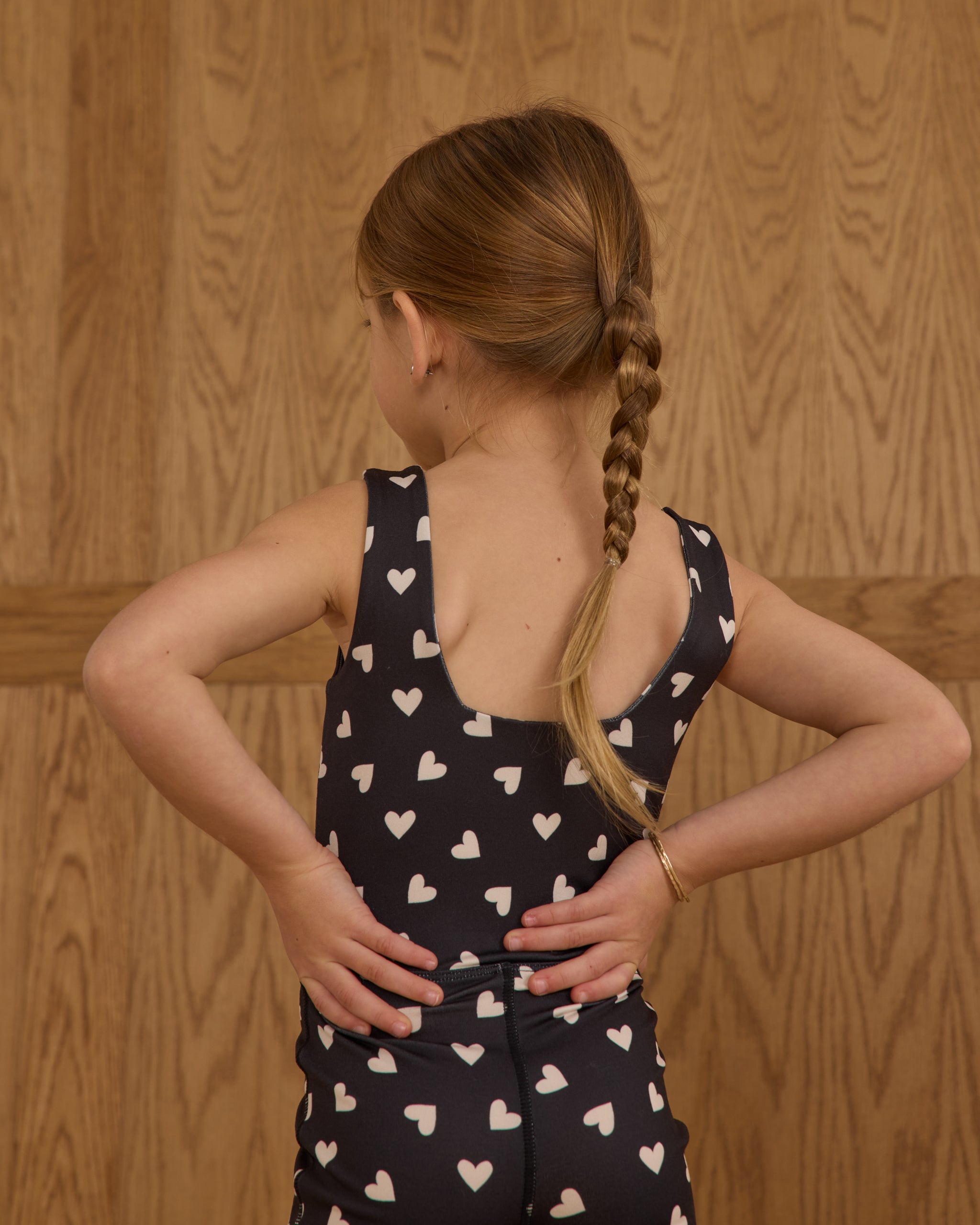 Malibu Bodysuit || Hearts - Rylee + Cru | Kids Clothes | Trendy Baby Clothes | Modern Infant Outfits |