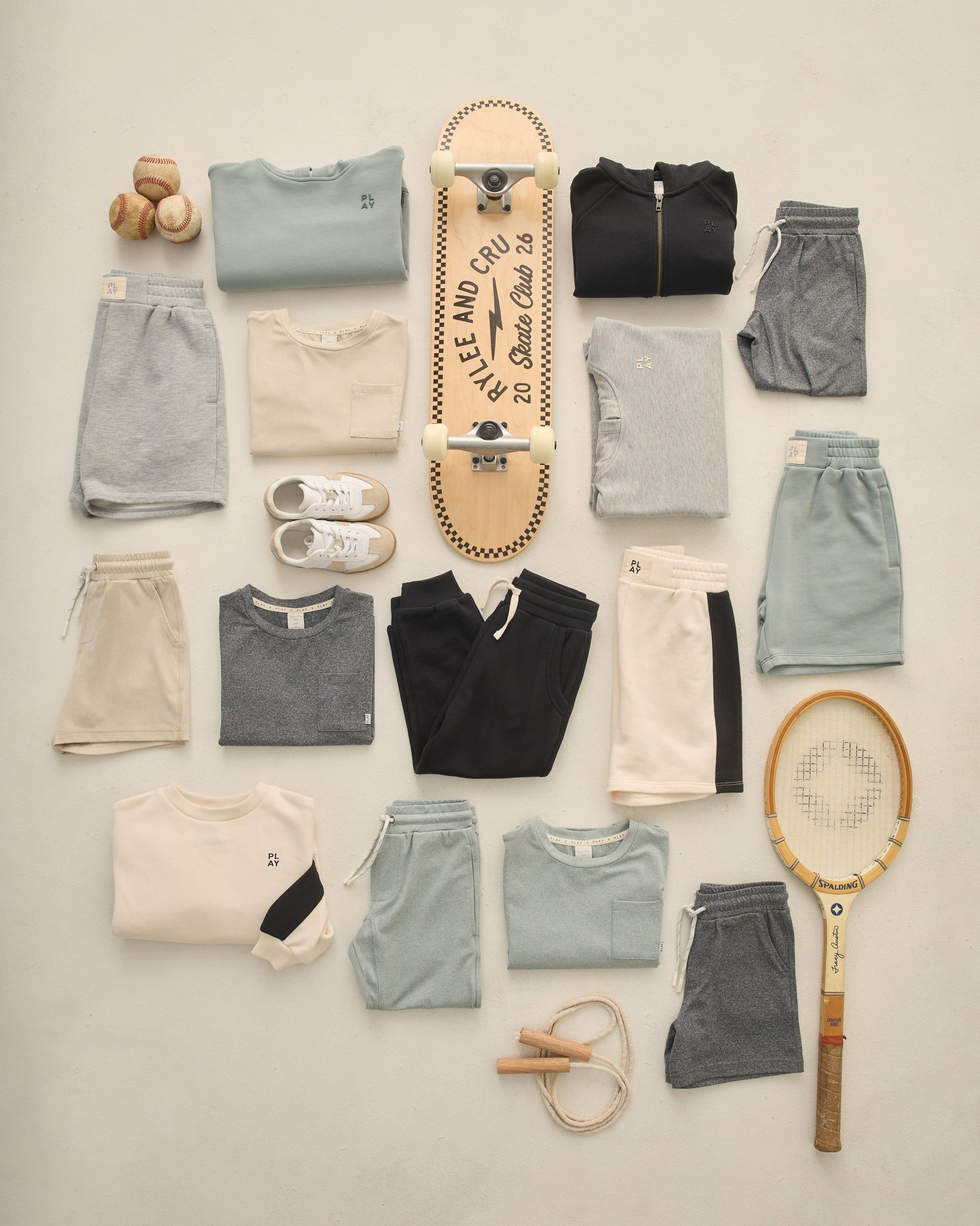 Relaxed Sweatshirt Natural - Rylee + Cru | Kids Clothes | Trendy Baby Clothes | Modern Infant Outfits |