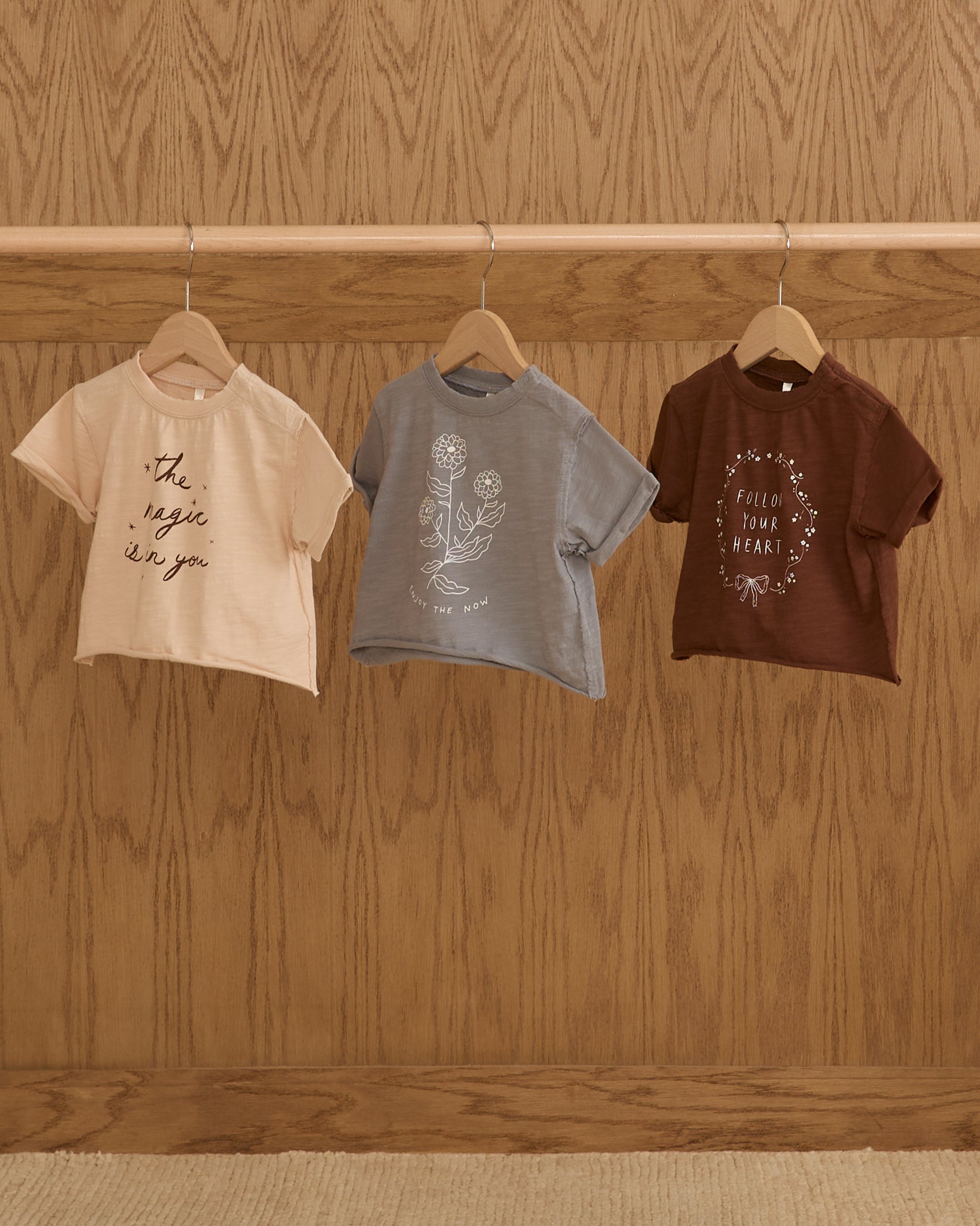 Vintage Tee || Follow Your Heart - Rylee + Cru | Kids Clothes | Trendy Baby Clothes | Modern Infant Outfits |