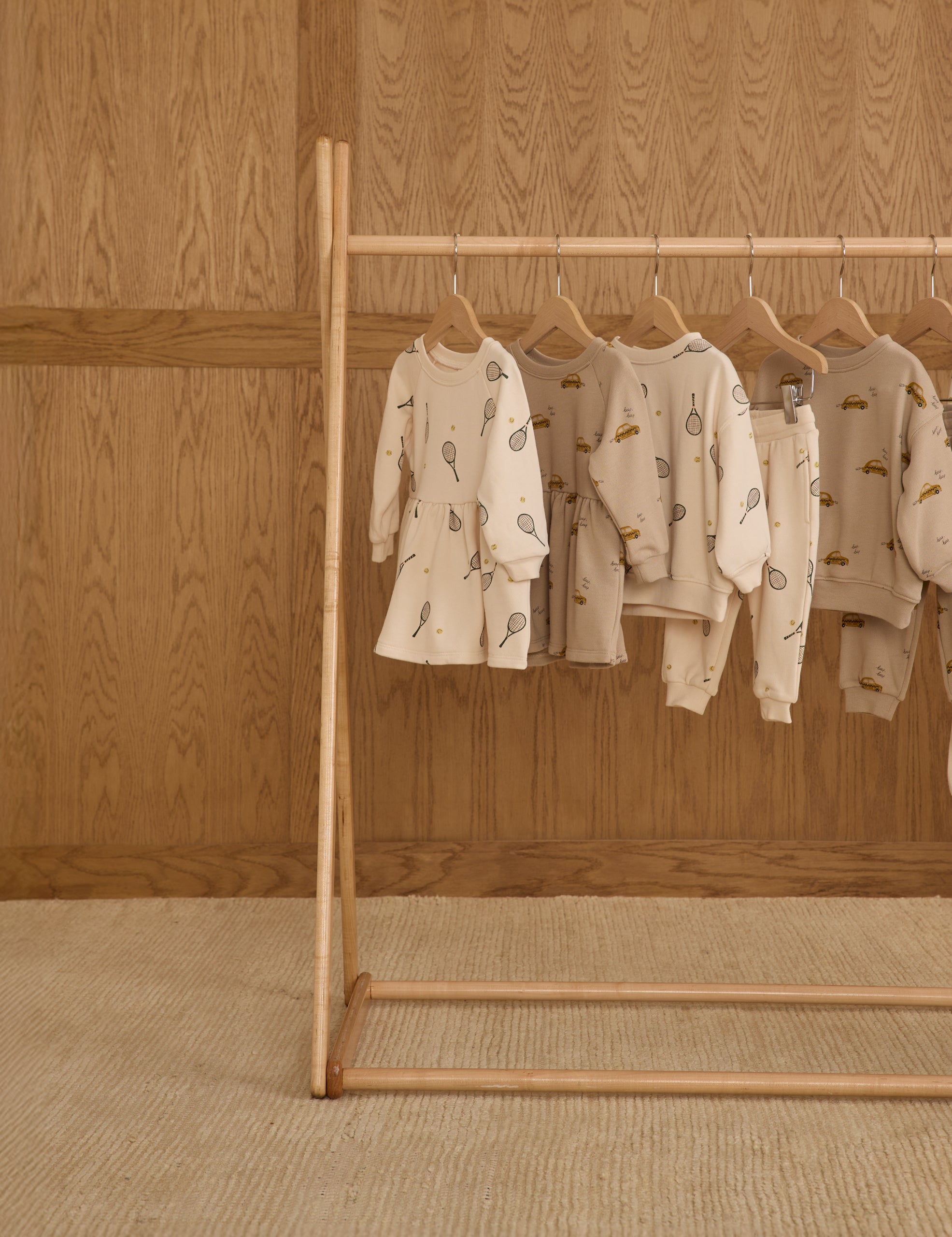 Raglan Dress || Tennis - Rylee + Cru | Kids Clothes | Trendy Baby Clothes | Modern Infant Outfits |