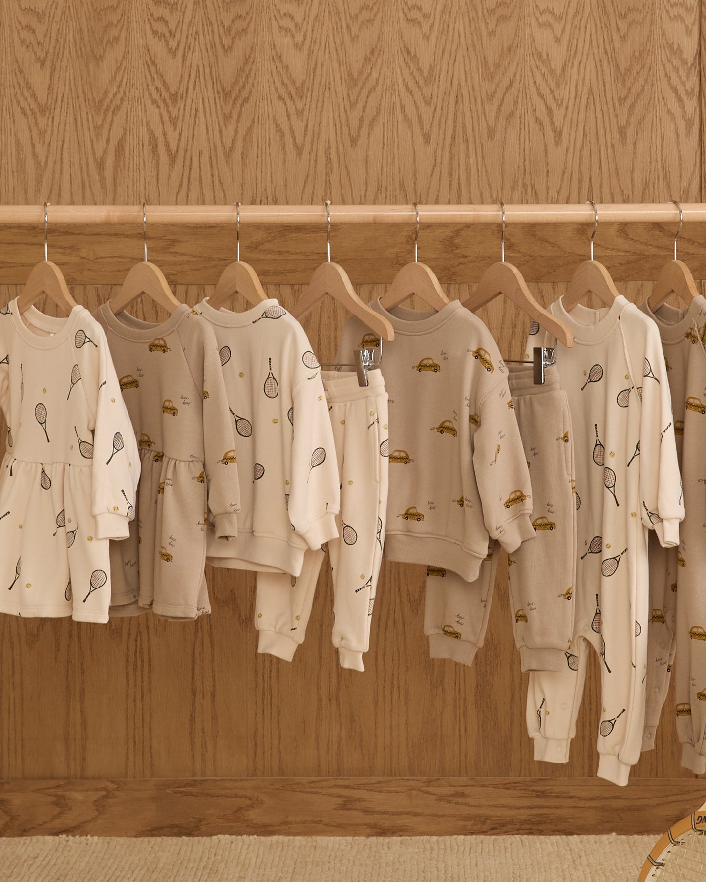 Raglan Jumpsuit || Tennis - Rylee + Cru | Kids Clothes | Trendy Baby Clothes | Modern Infant Outfits |