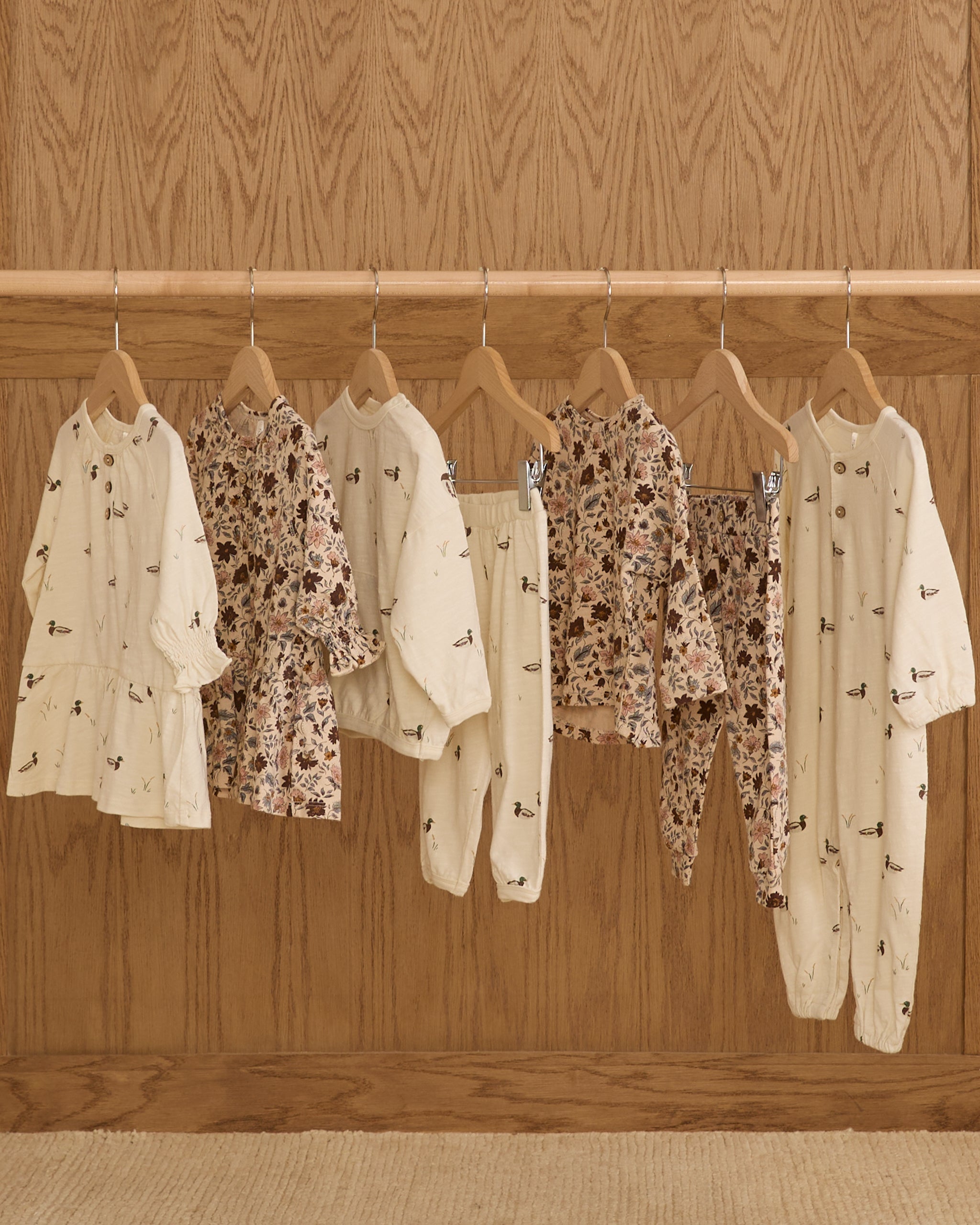 Relaxed Set || Ducks - Rylee + Cru | Kids Clothes | Trendy Baby Clothes | Modern Infant Outfits |