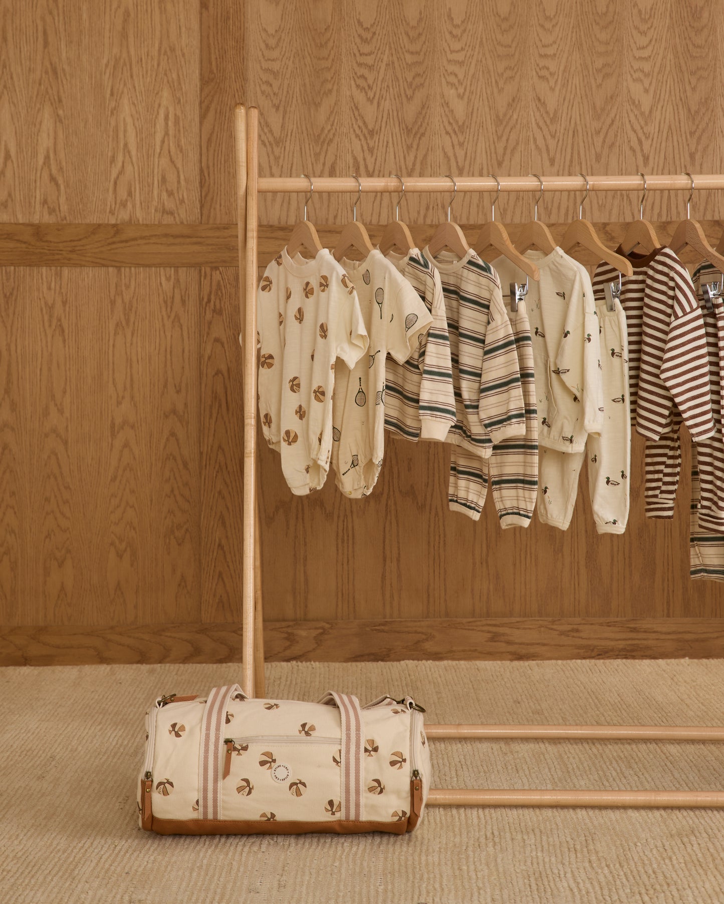 Duffle Bag || Basketball - Rylee + Cru | Kids Clothes | Trendy Baby Clothes | Modern Infant Outfits |