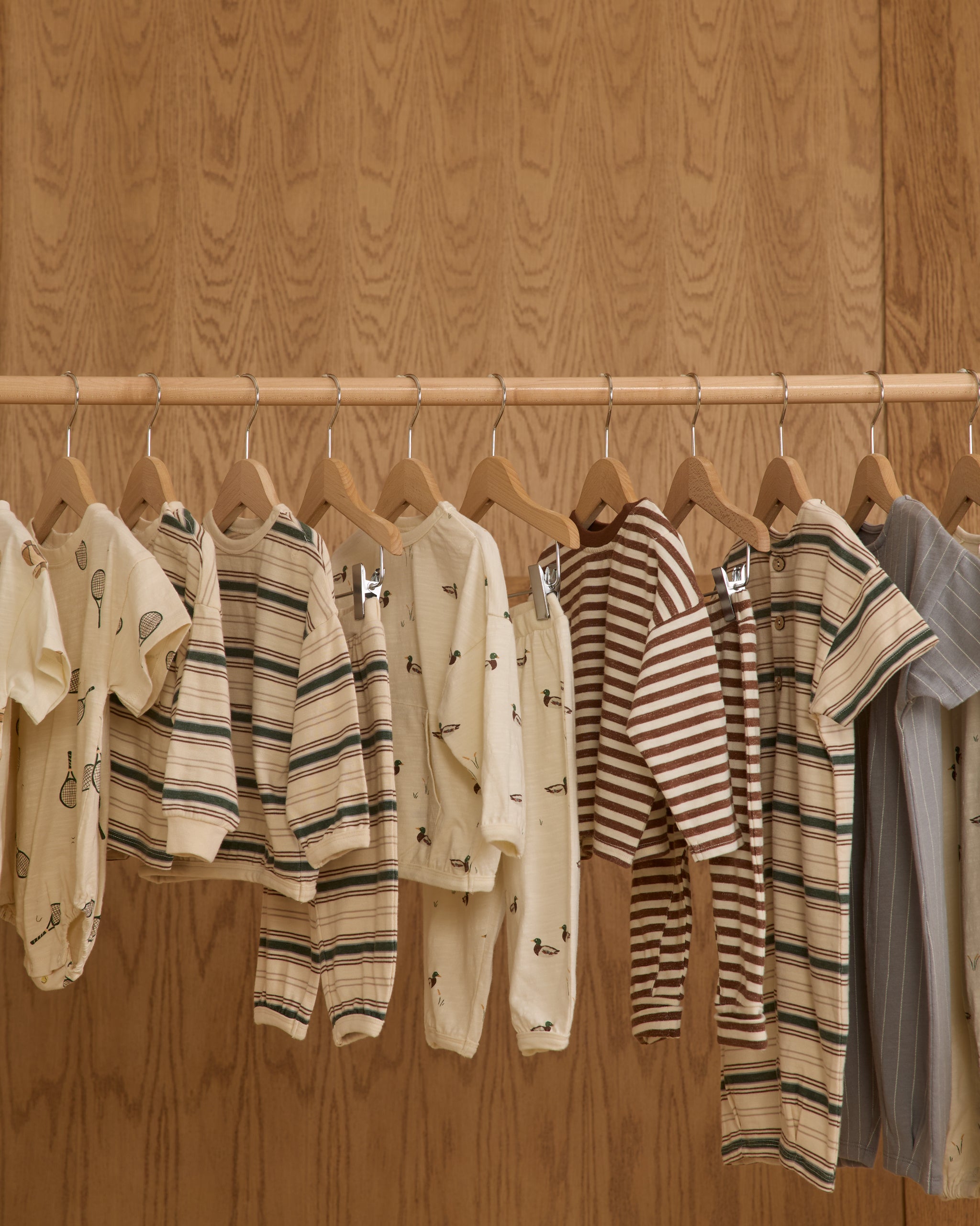 Relaxed Set || Retro Stripe - Rylee + Cru | Kids Clothes | Trendy Baby Clothes | Modern Infant Outfits |