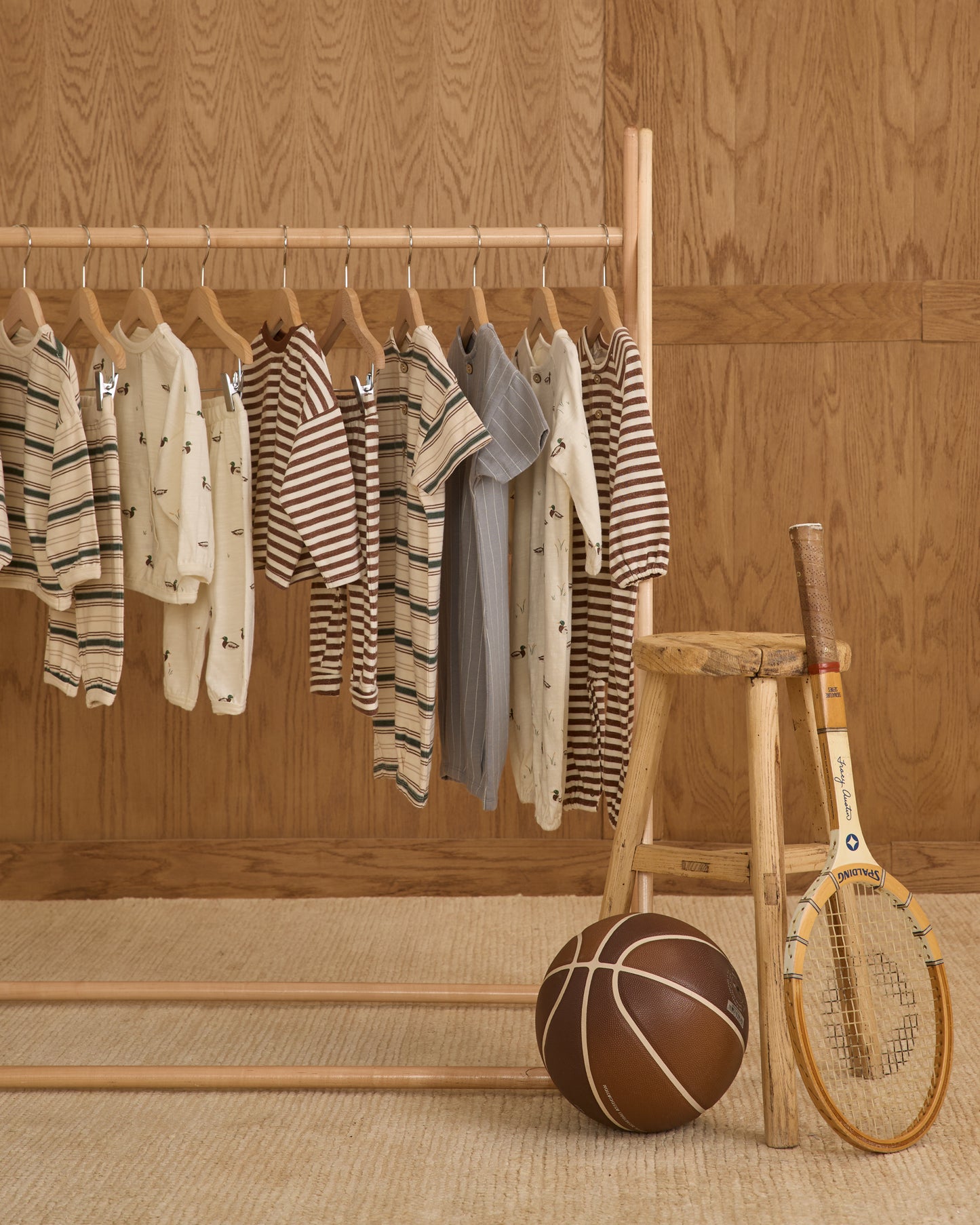 Hayes Jumpsuit || Blue Stripe - Rylee + Cru | Kids Clothes | Trendy Baby Clothes | Modern Infant Outfits |