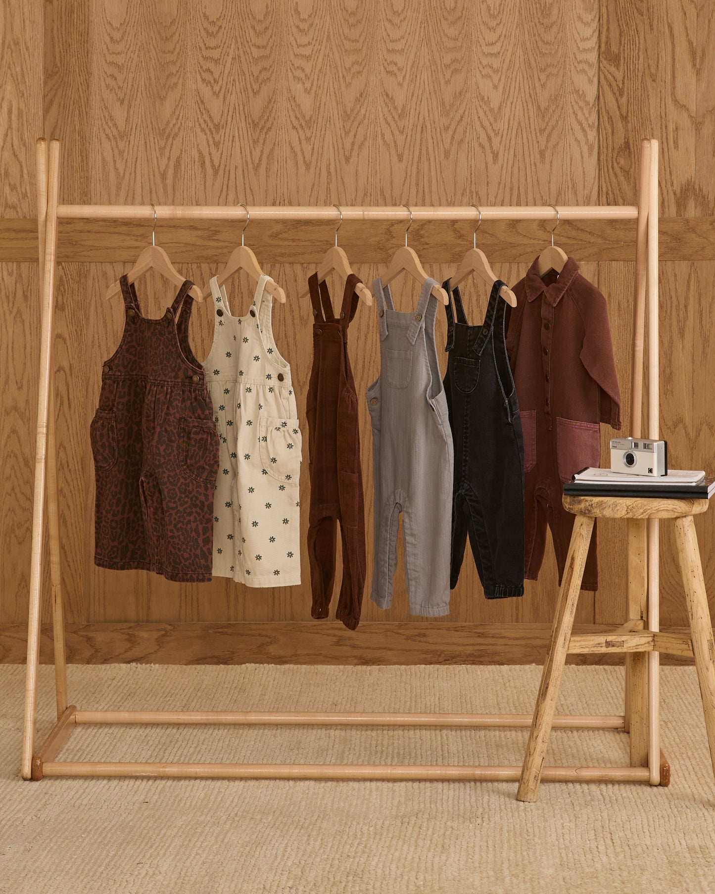 Wide Leg Overall || Mini Daisy - Rylee + Cru | Kids Clothes | Trendy Baby Clothes | Modern Infant Outfits |