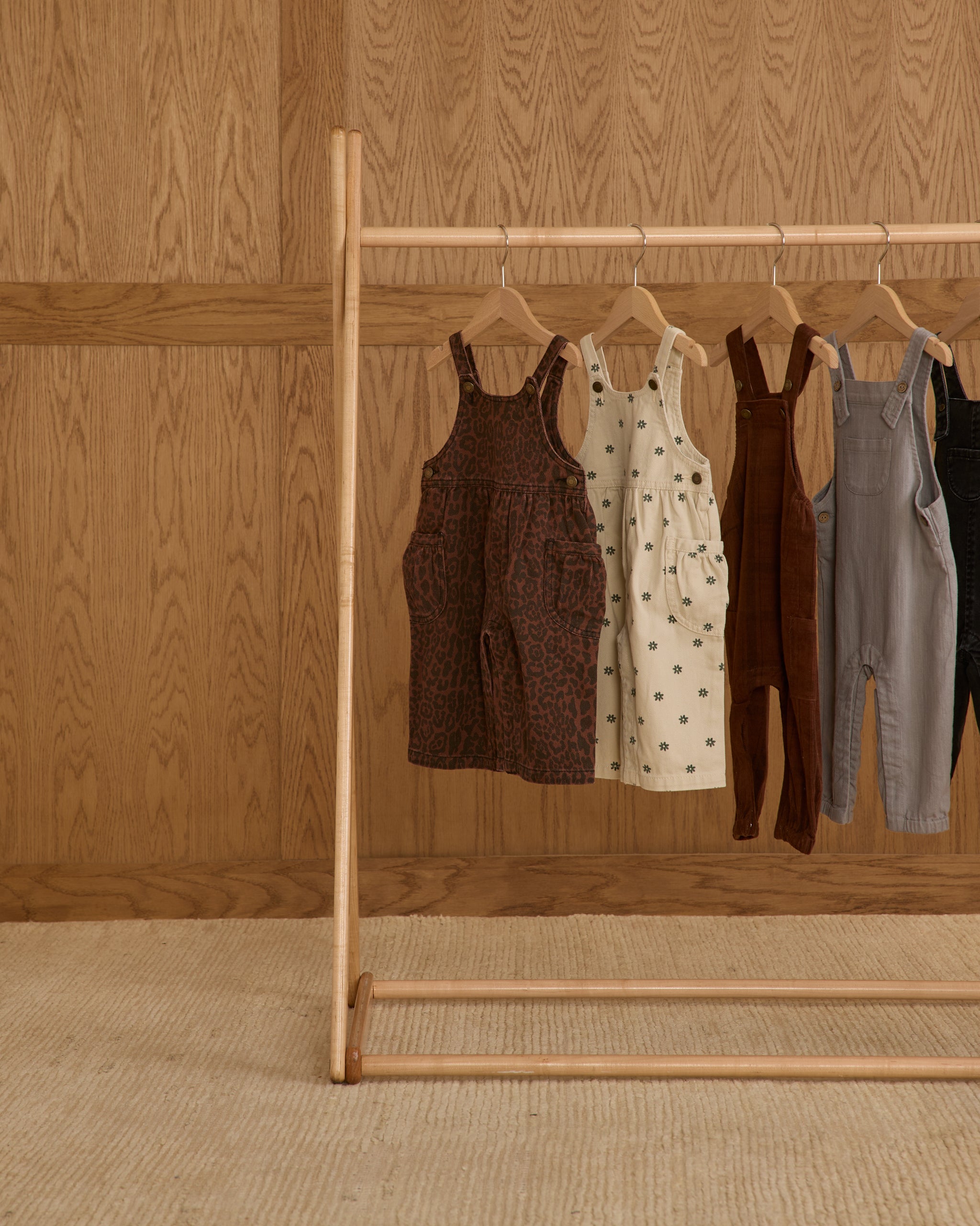 Wide Leg Overall || Leopard - Rylee + Cru | Kids Clothes | Trendy Baby Clothes | Modern Infant Outfits |