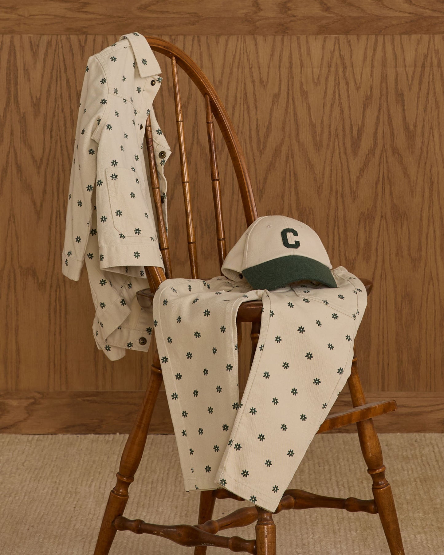 Baseball Hat || Natural - Rylee + Cru | Kids Clothes | Trendy Baby Clothes | Modern Infant Outfits |