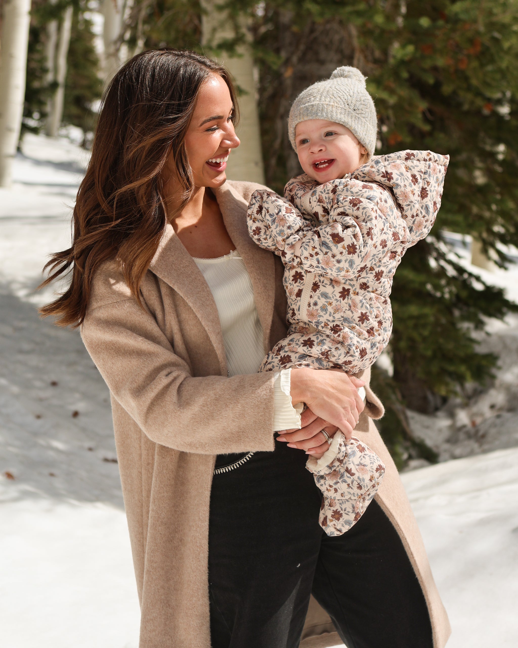 Presley Longline Coat | Camel - Rylee + Cru | Kids Clothes | Trendy Baby Clothes | Modern Infant Outfits |