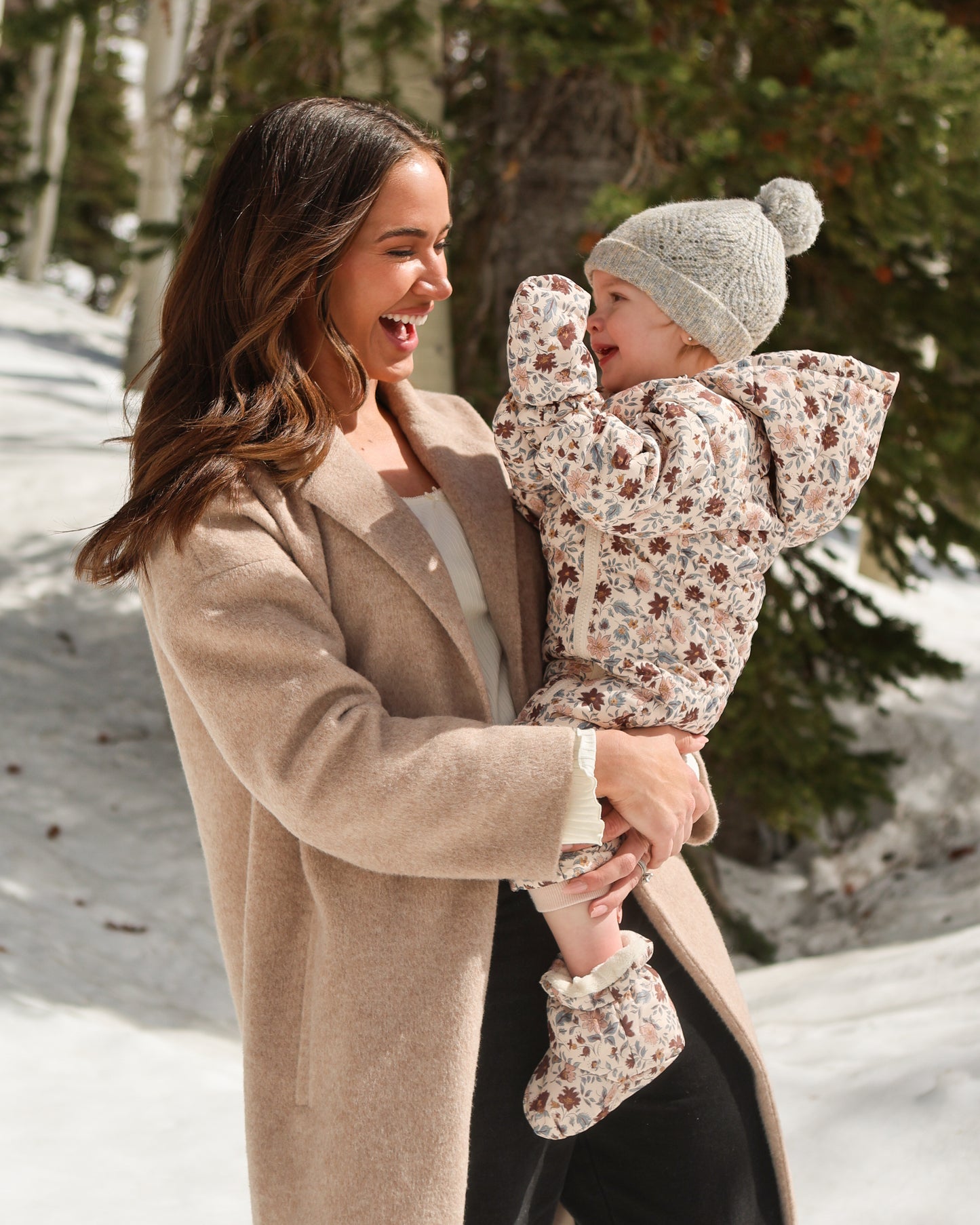 Beanie || Dusty Blue - Rylee + Cru | Kids Clothes | Trendy Baby Clothes | Modern Infant Outfits |