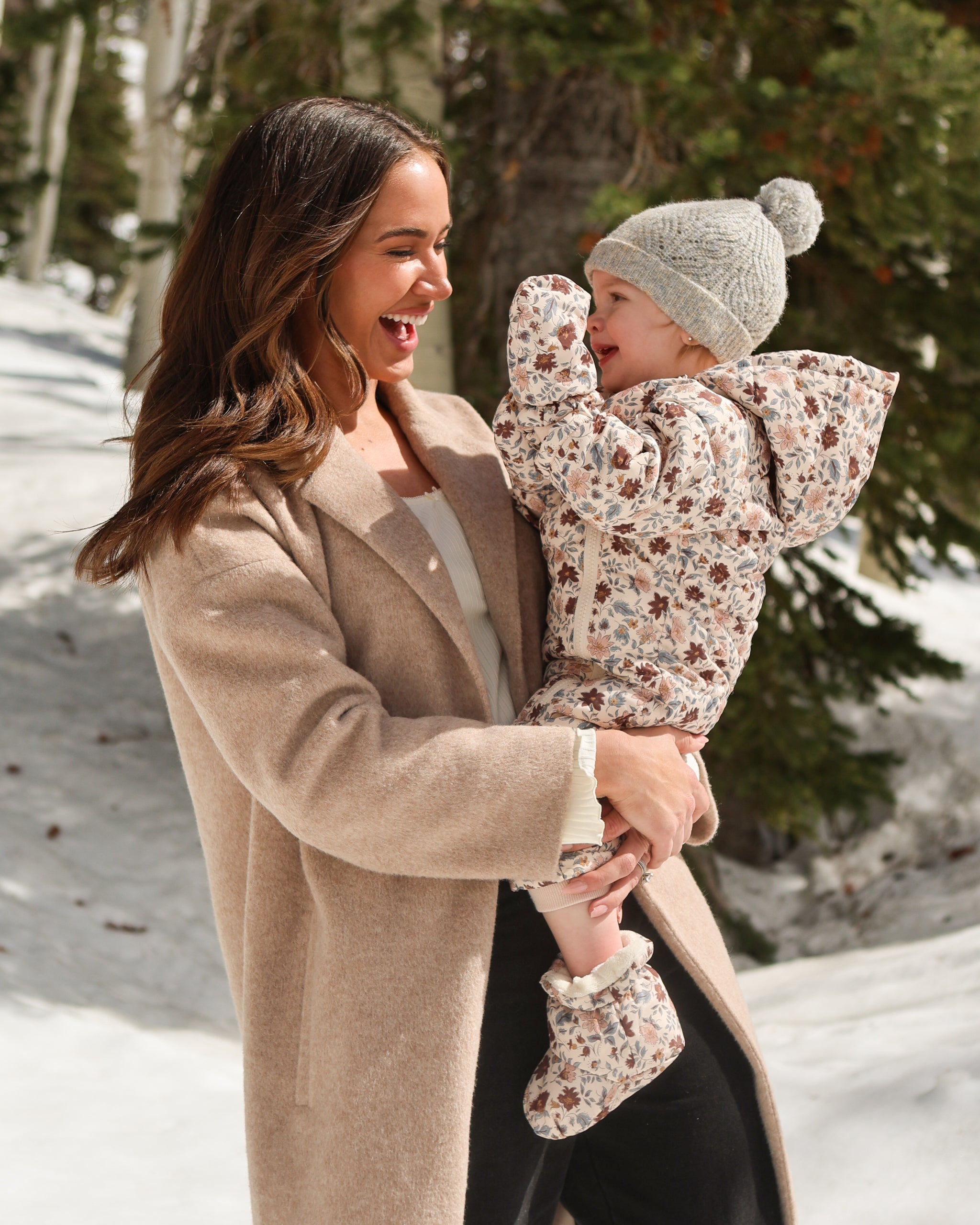 Beanie || Dusty Blue - Rylee + Cru | Kids Clothes | Trendy Baby Clothes | Modern Infant Outfits |