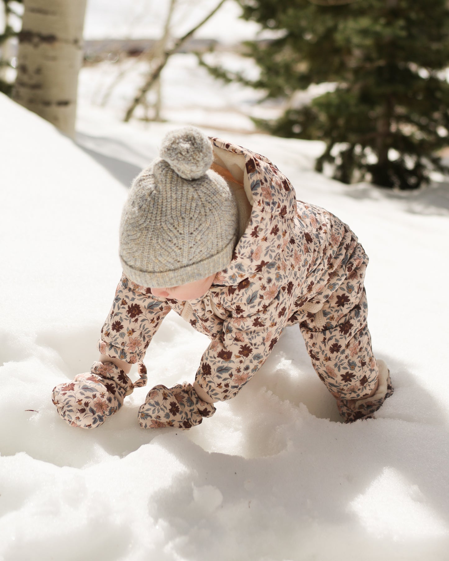 Beanie || Dusty Blue - Rylee + Cru | Kids Clothes | Trendy Baby Clothes | Modern Infant Outfits |