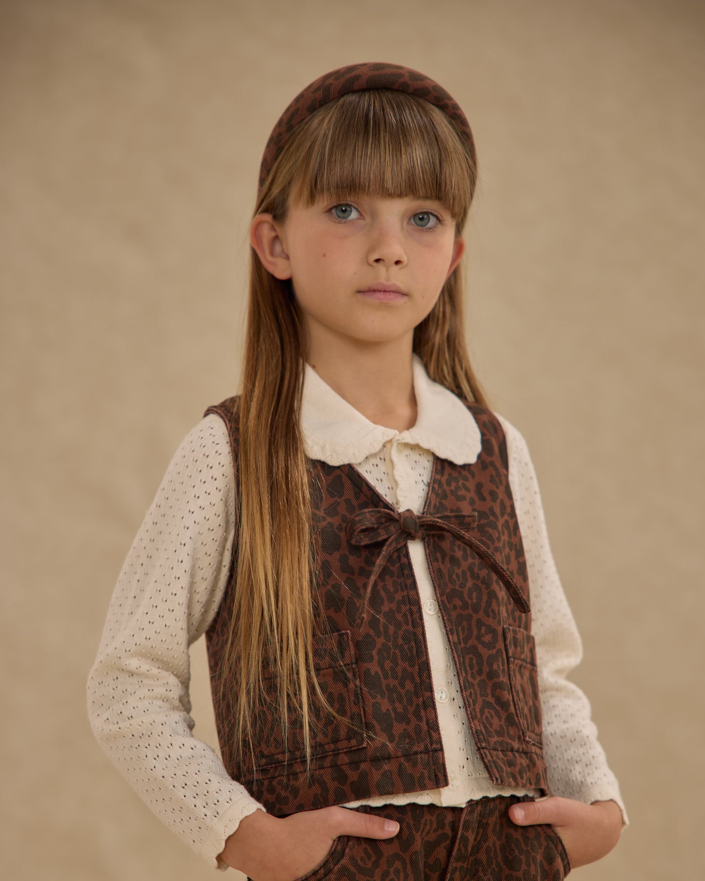 Padded Headband || Leopard - Rylee + Cru | Kids Clothes | Trendy Baby Clothes | Modern Infant Outfits |