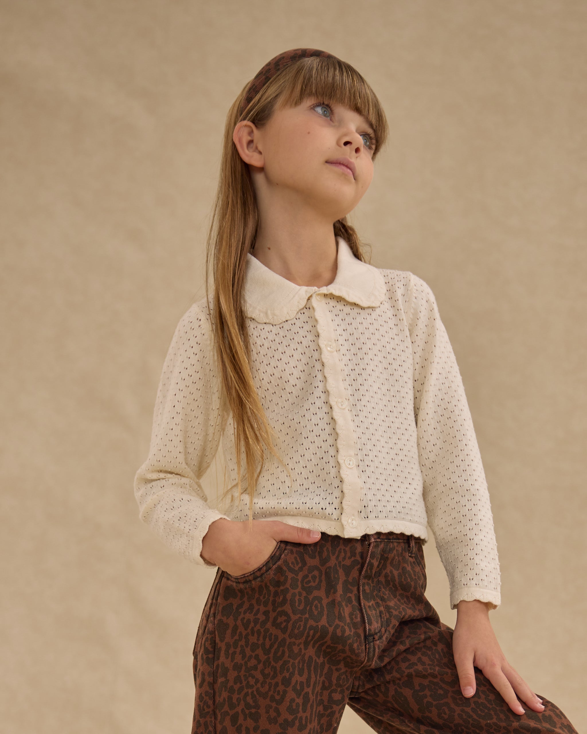 Rio Cardigan || Ivory - Rylee + Cru | Kids Clothes | Trendy Baby Clothes | Modern Infant Outfits |