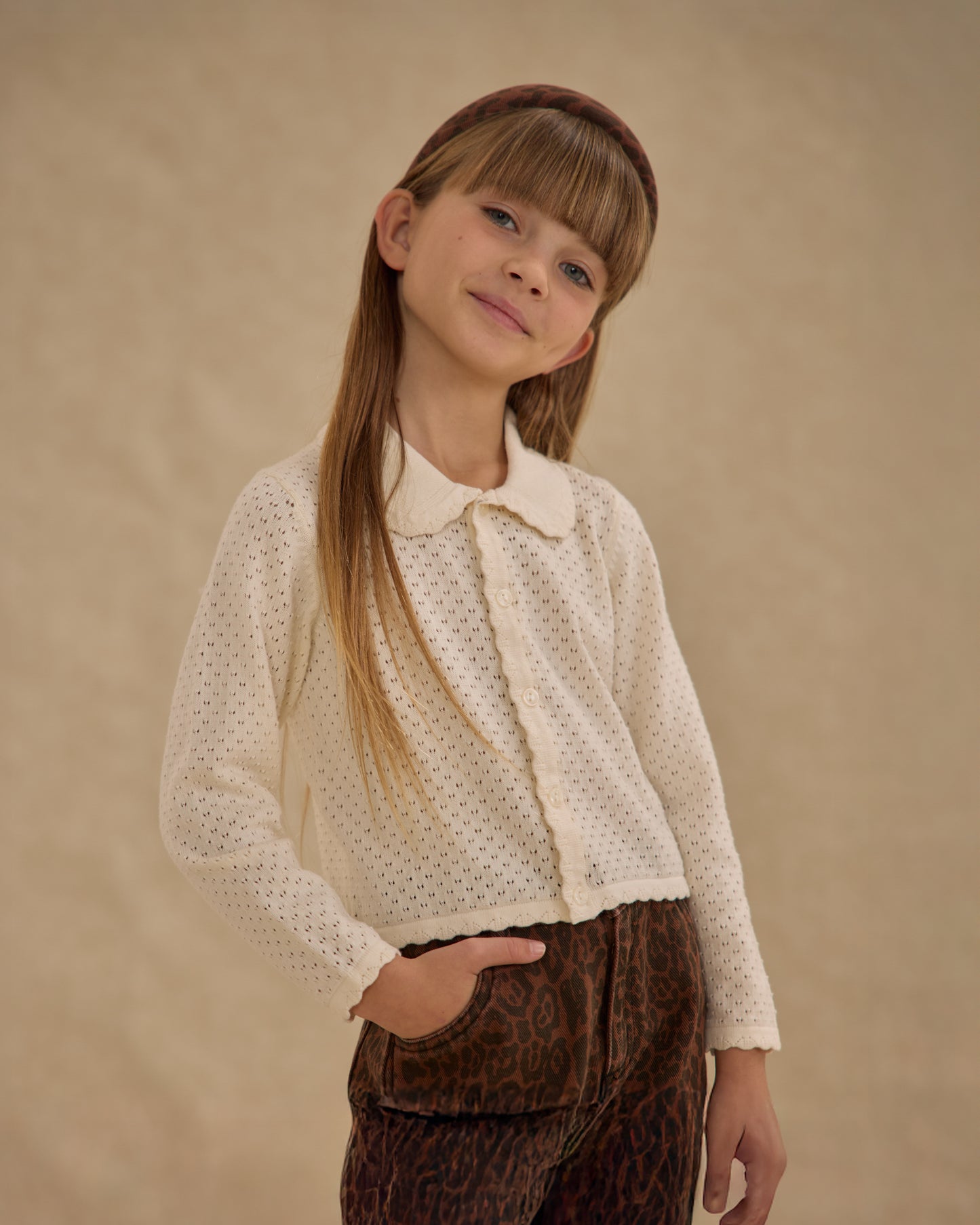 Rio Cardigan || Ivory - Rylee + Cru | Kids Clothes | Trendy Baby Clothes | Modern Infant Outfits |