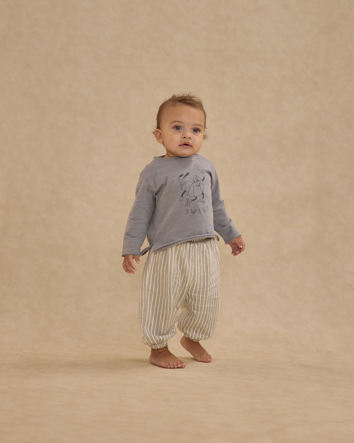 Parachute Pant || Railroad Stripe - Rylee + Cru | Kids Clothes | Trendy Baby Clothes | Modern Infant Outfits |