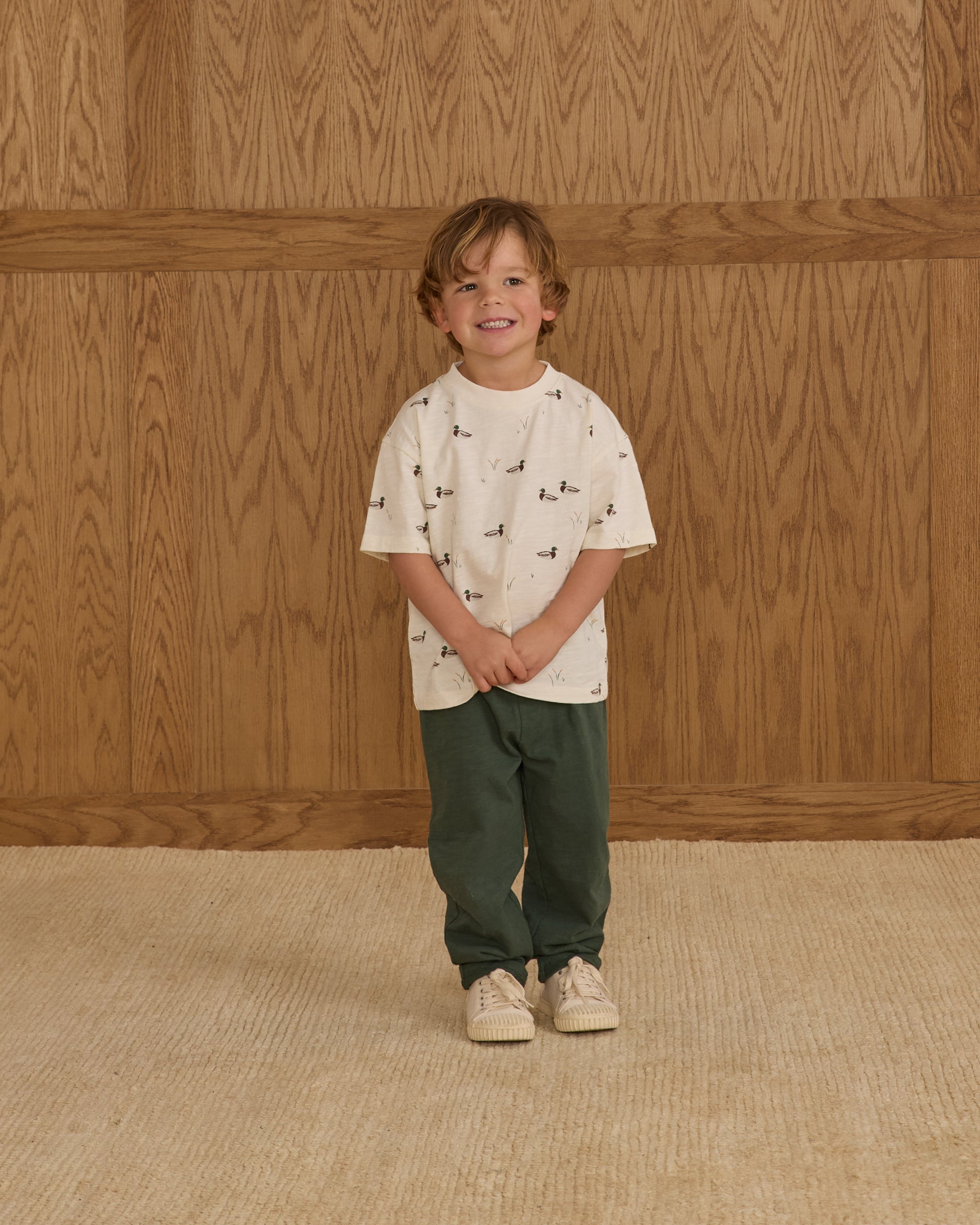 Relaxed Tee || Ducks - Rylee + Cru | Kids Clothes | Trendy Baby Clothes | Modern Infant Outfits |