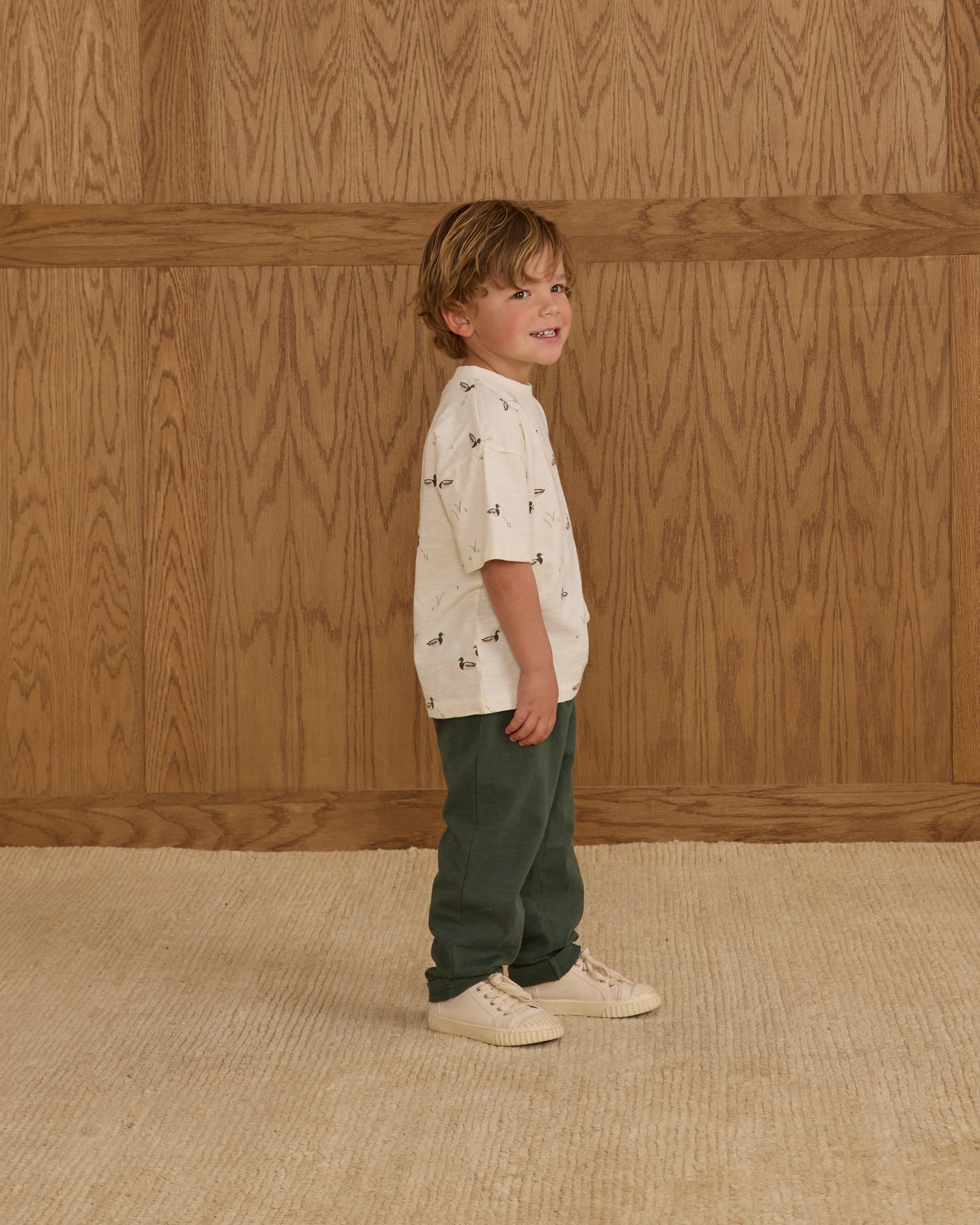 Relaxed Tee || Ducks - Rylee + Cru | Kids Clothes | Trendy Baby Clothes | Modern Infant Outfits |