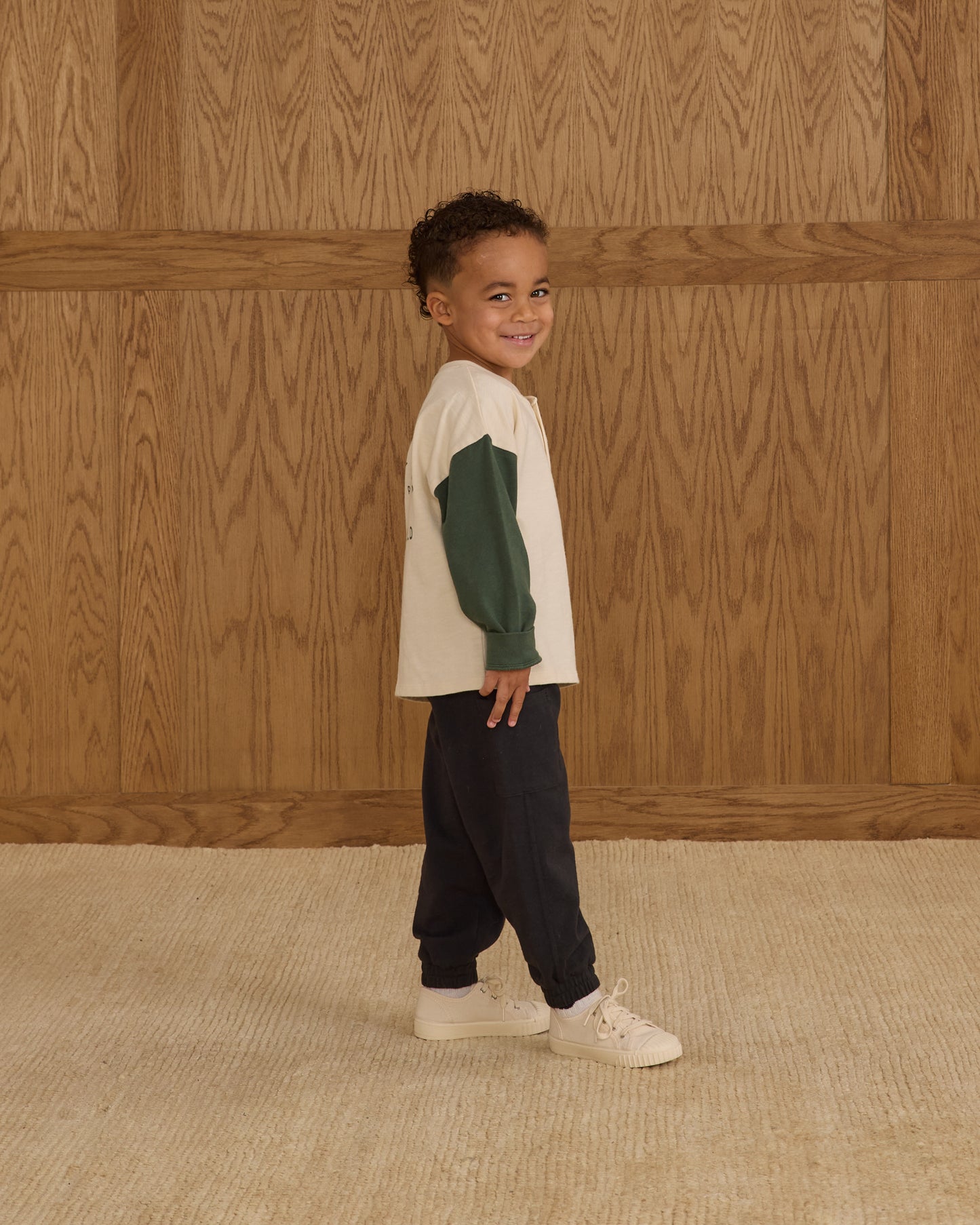 Cargo Jogger || Black - Rylee + Cru | Kids Clothes | Trendy Baby Clothes | Modern Infant Outfits |