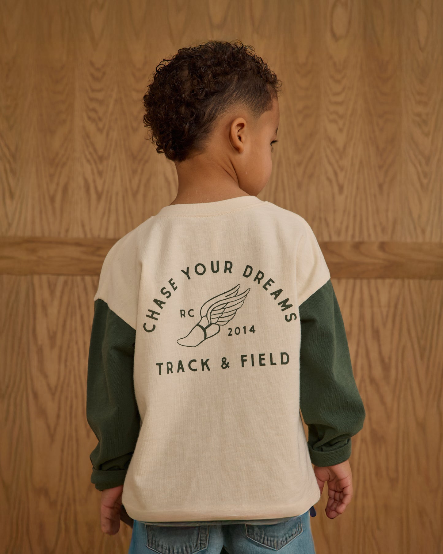 Relaxed Long Sleeve Henley || Chase Your Dreams - Rylee + Cru | Kids Clothes | Trendy Baby Clothes | Modern Infant Outfits |